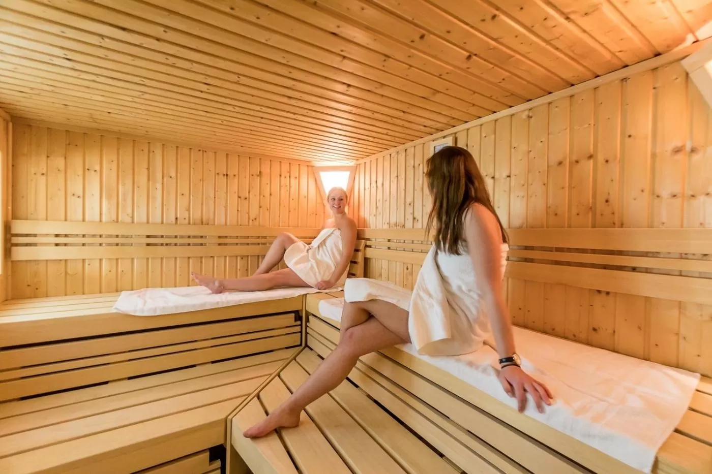 Sauna, Guests in Strandhotel Hohenzollern