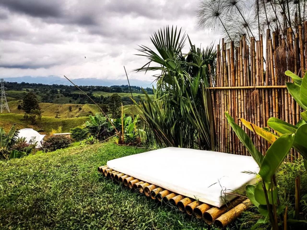 Seating area in Ecohotel Monte Tierra Habitaciones y Glamping