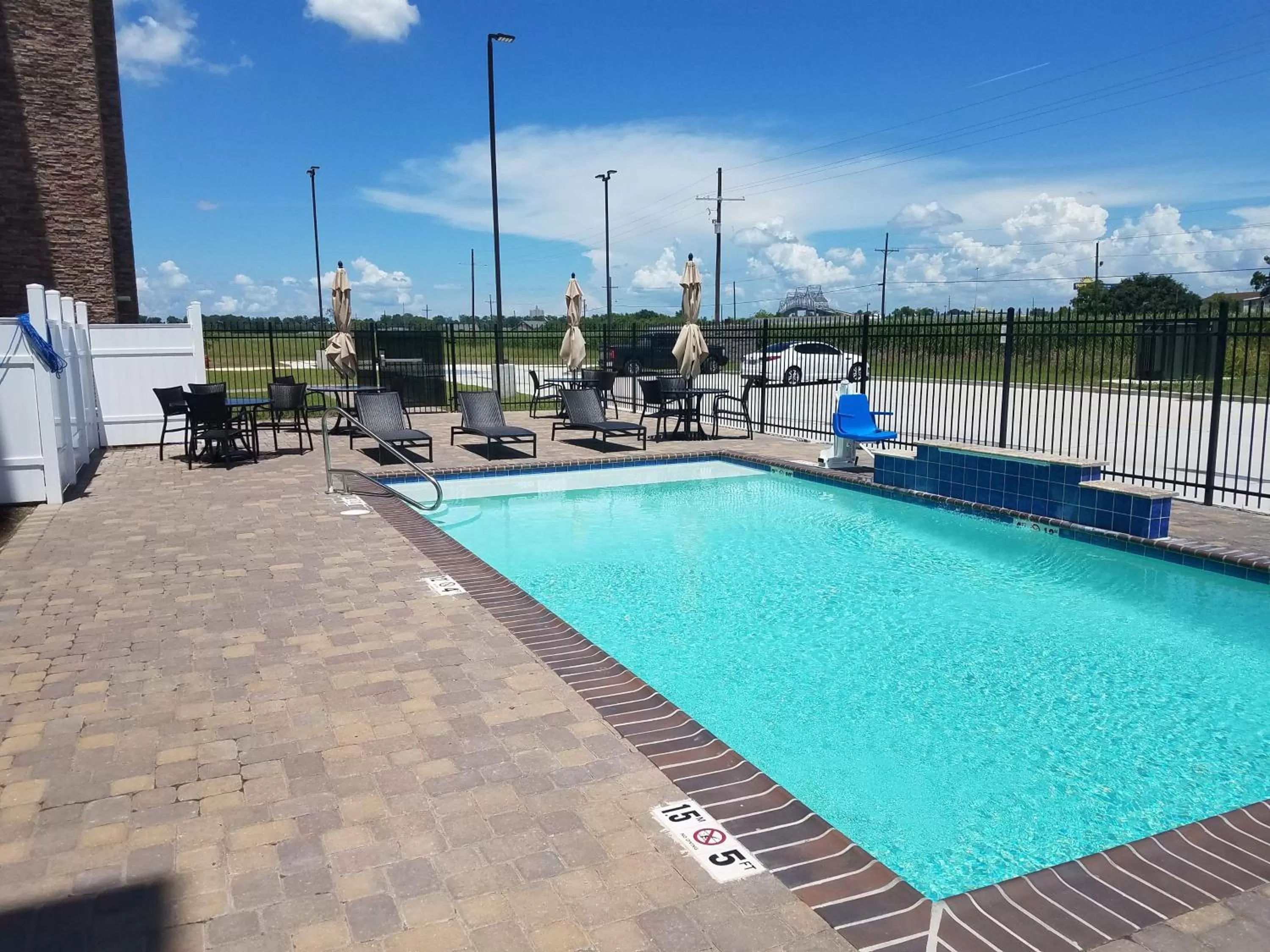 Swimming pool in Holiday Inn Express Donaldsonville by IHG