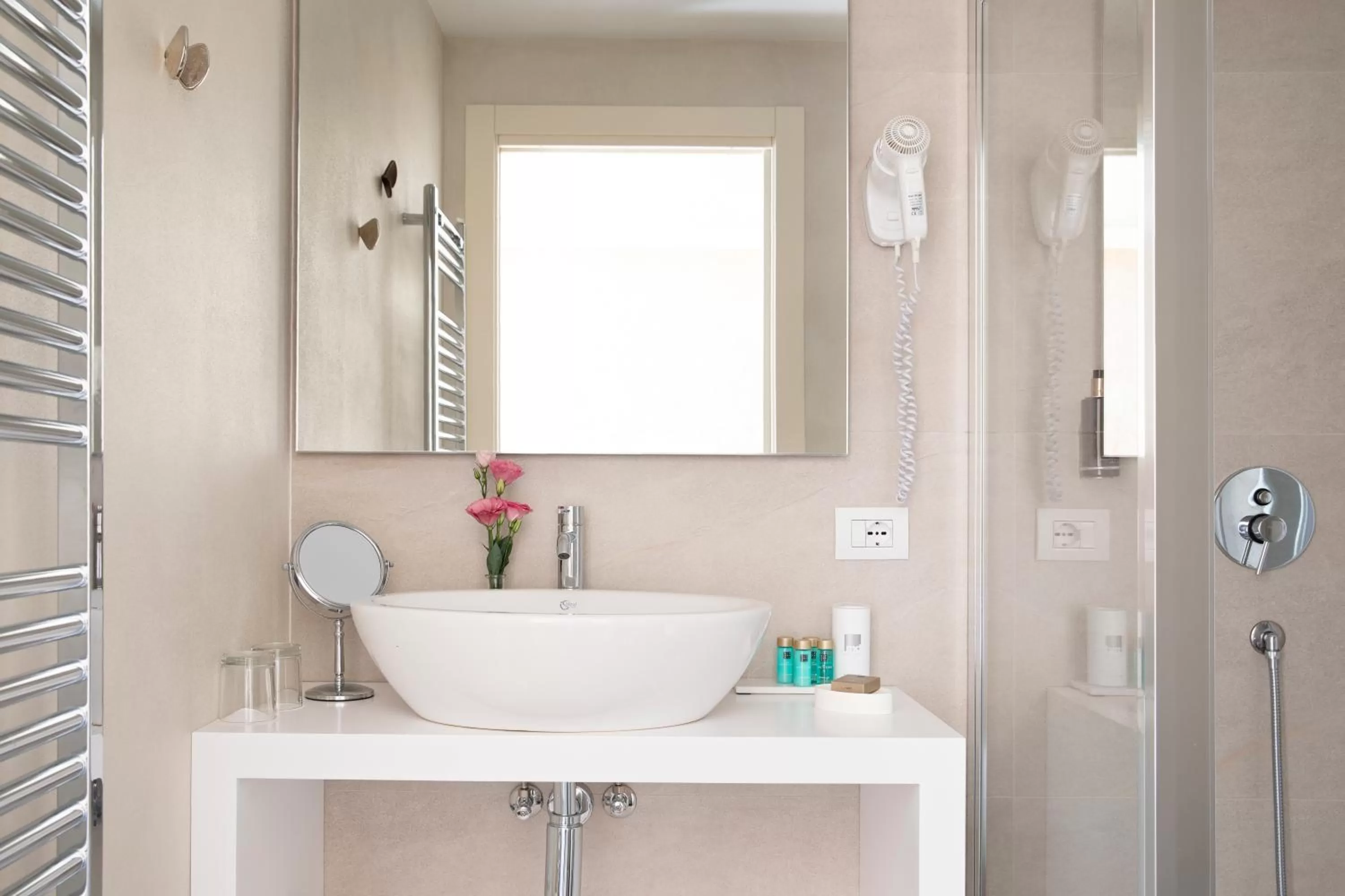 Shower in Relais Villa Porta