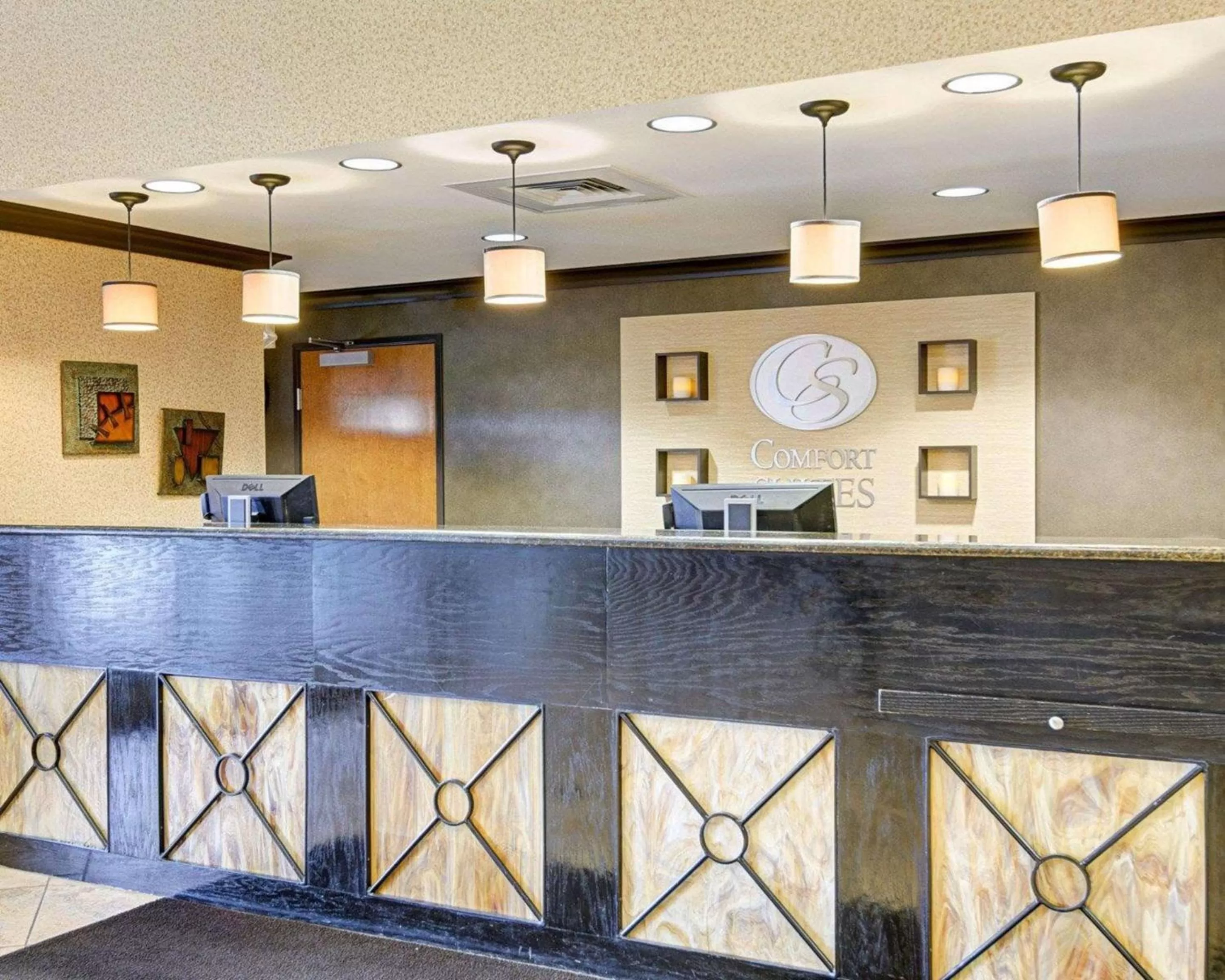 Lobby or reception in Comfort Suites Conway