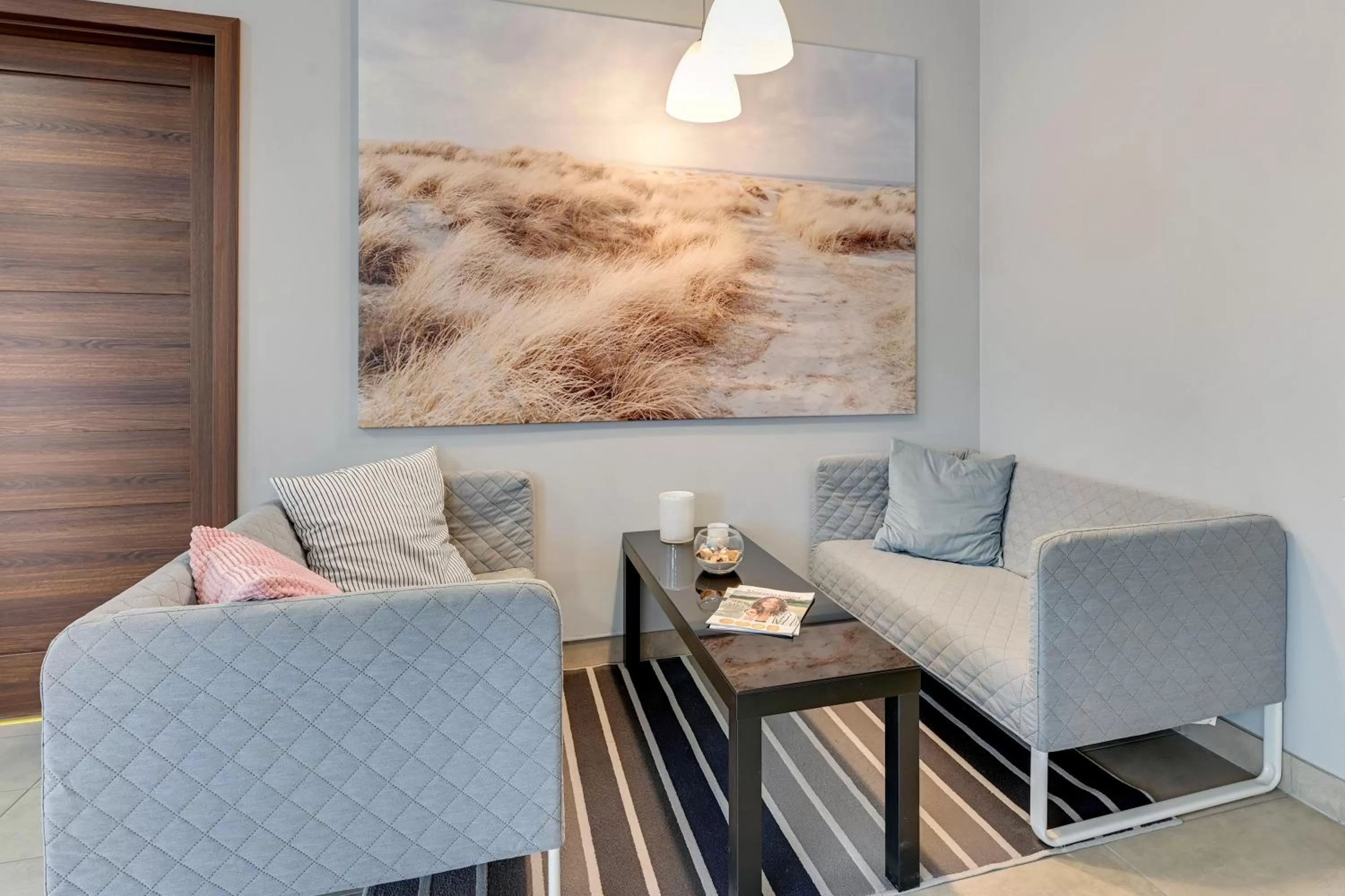 Seating area in Przystanek Sopot Plaża