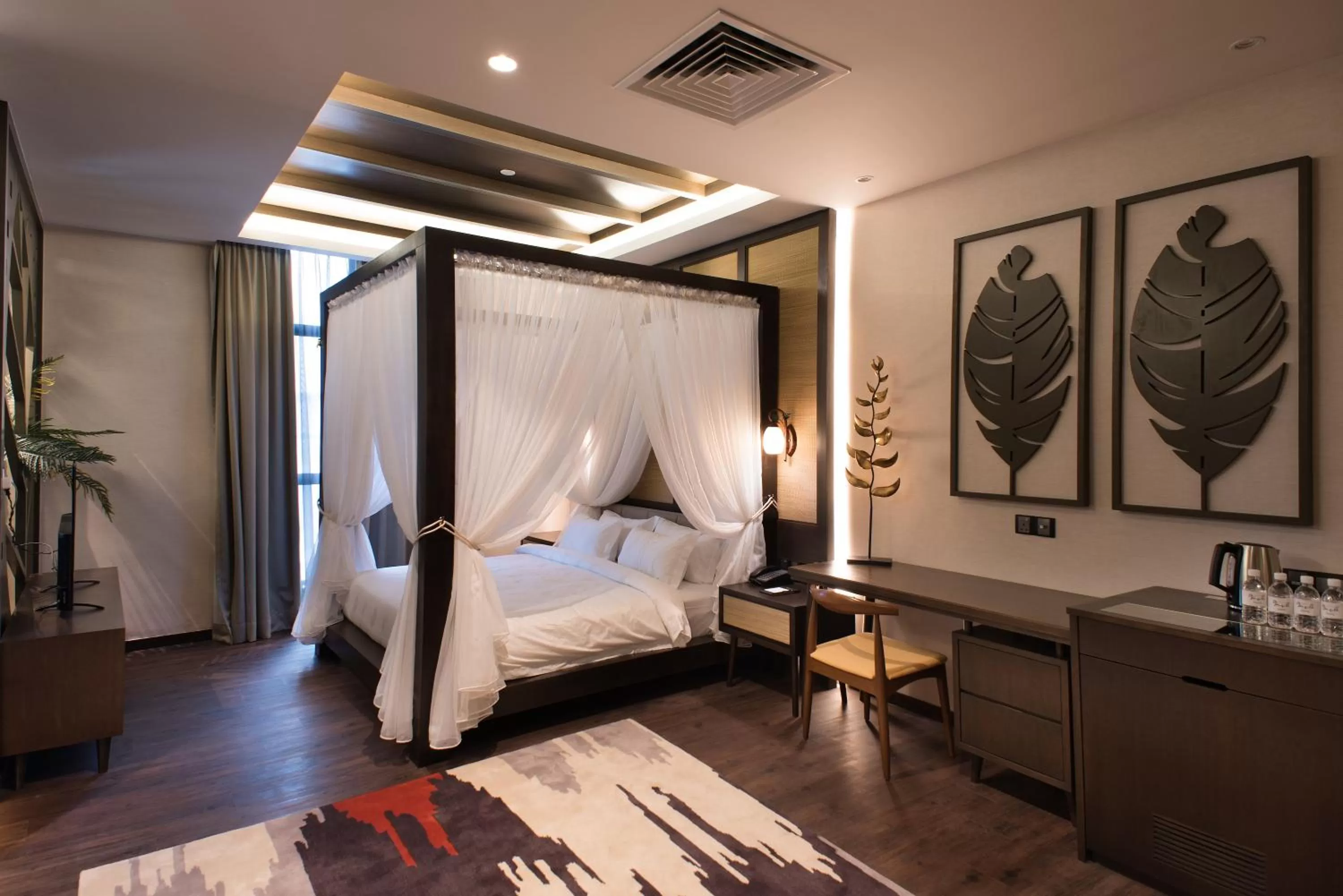 Bed in Vangohh Eminent Hotel & Spa