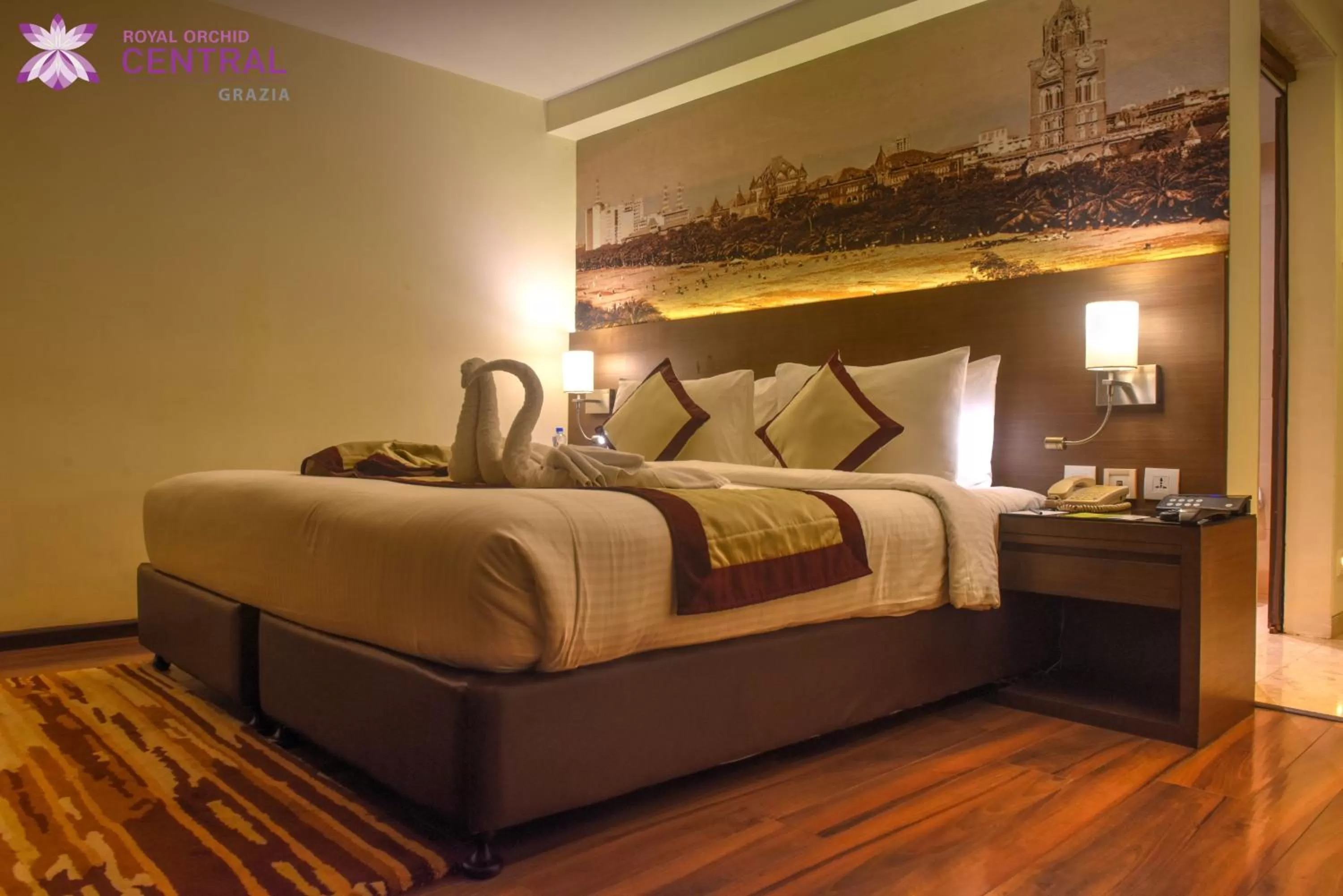 Bed in Royal Orchid Central Grazia, Navi Mumbai