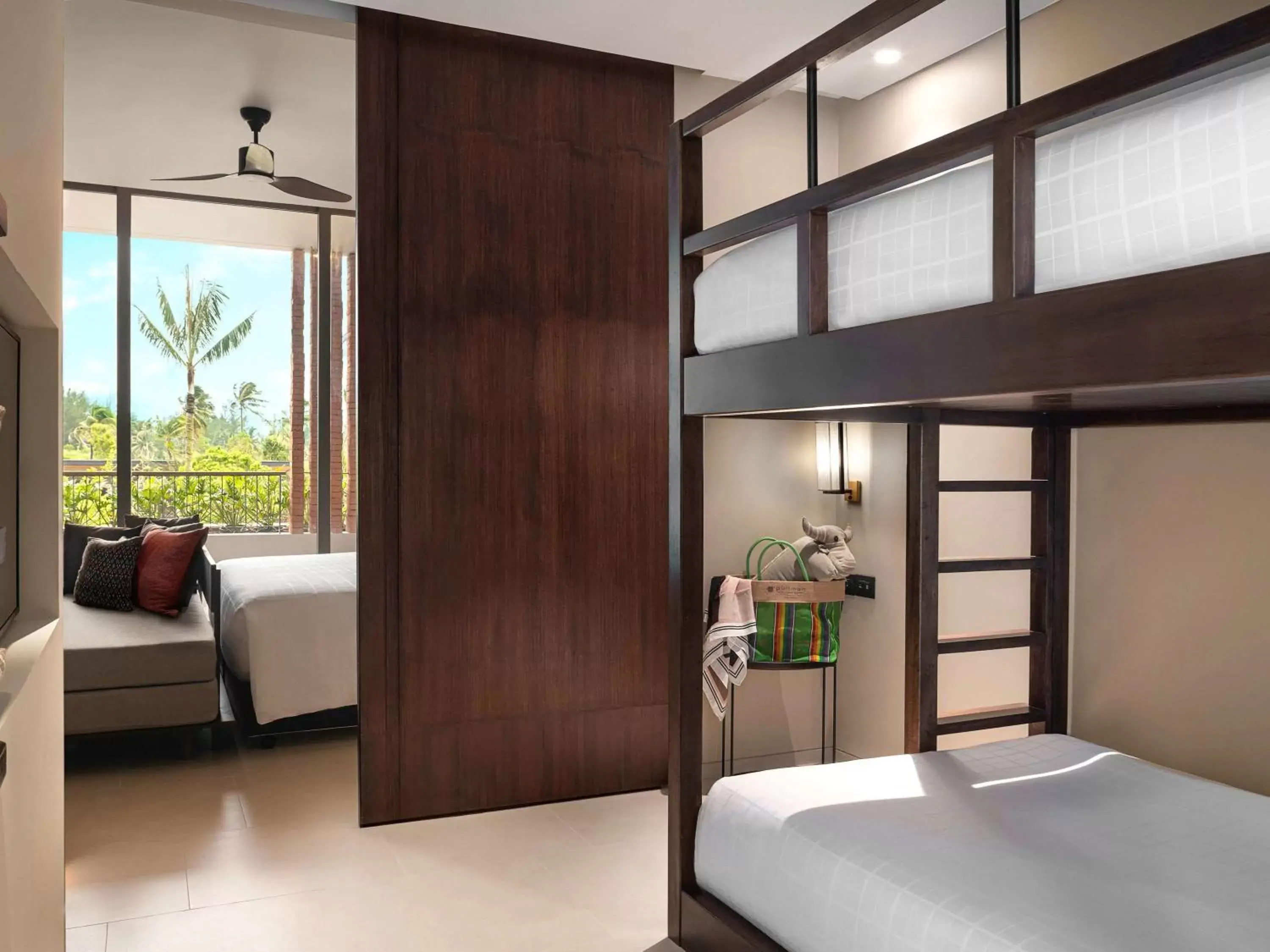 Family Suite with One King Bed and One Bunk Bed in Pullman Khao Lak Resort Family Suite with One King Bed and One Bunk Bed in Pullman Khao Lak Resort