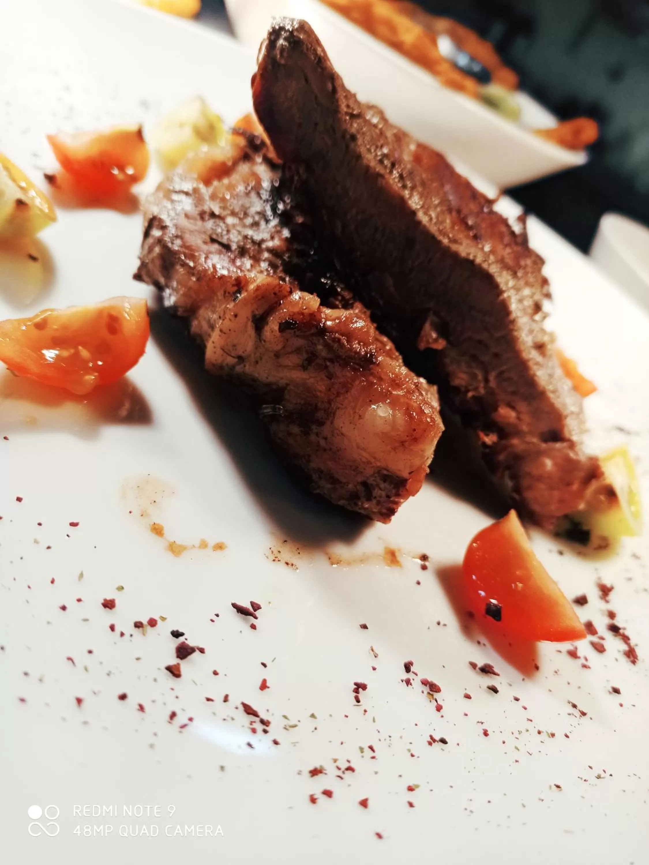 Food in Hotel Refugio Pozo Azul