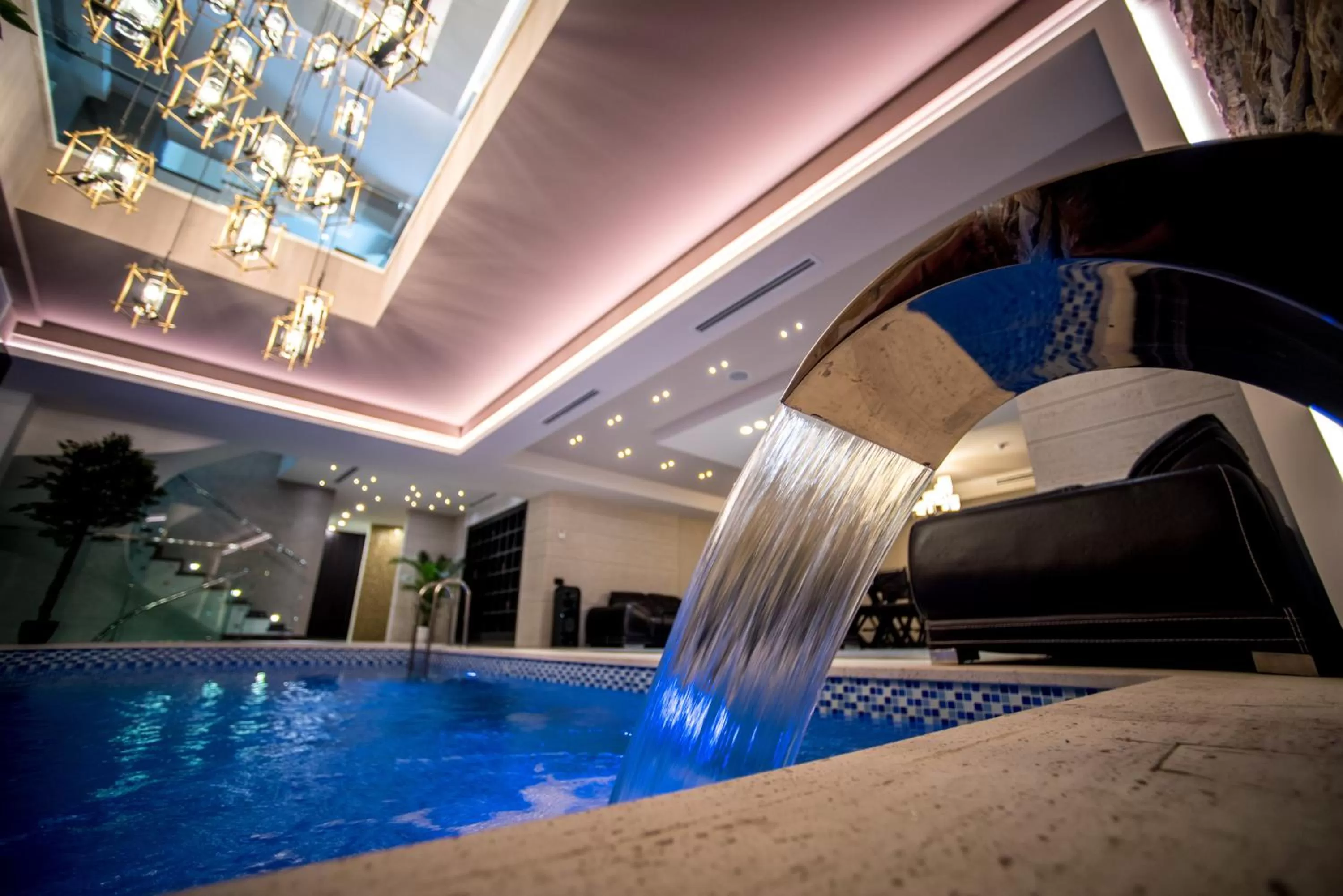 Swimming pool in Aghababyan's Hotel