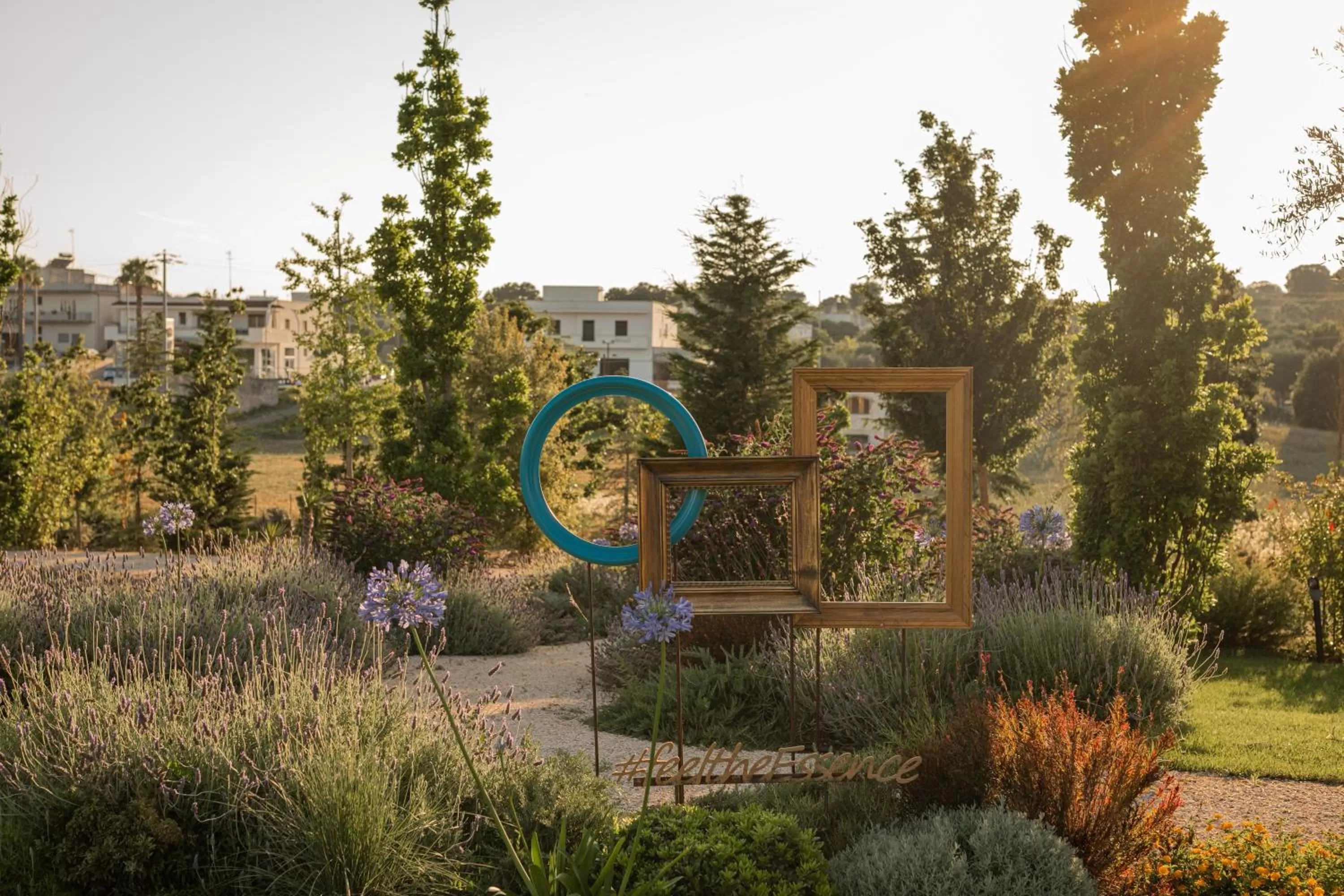 Garden view in Essenza Relais Contemporaneo