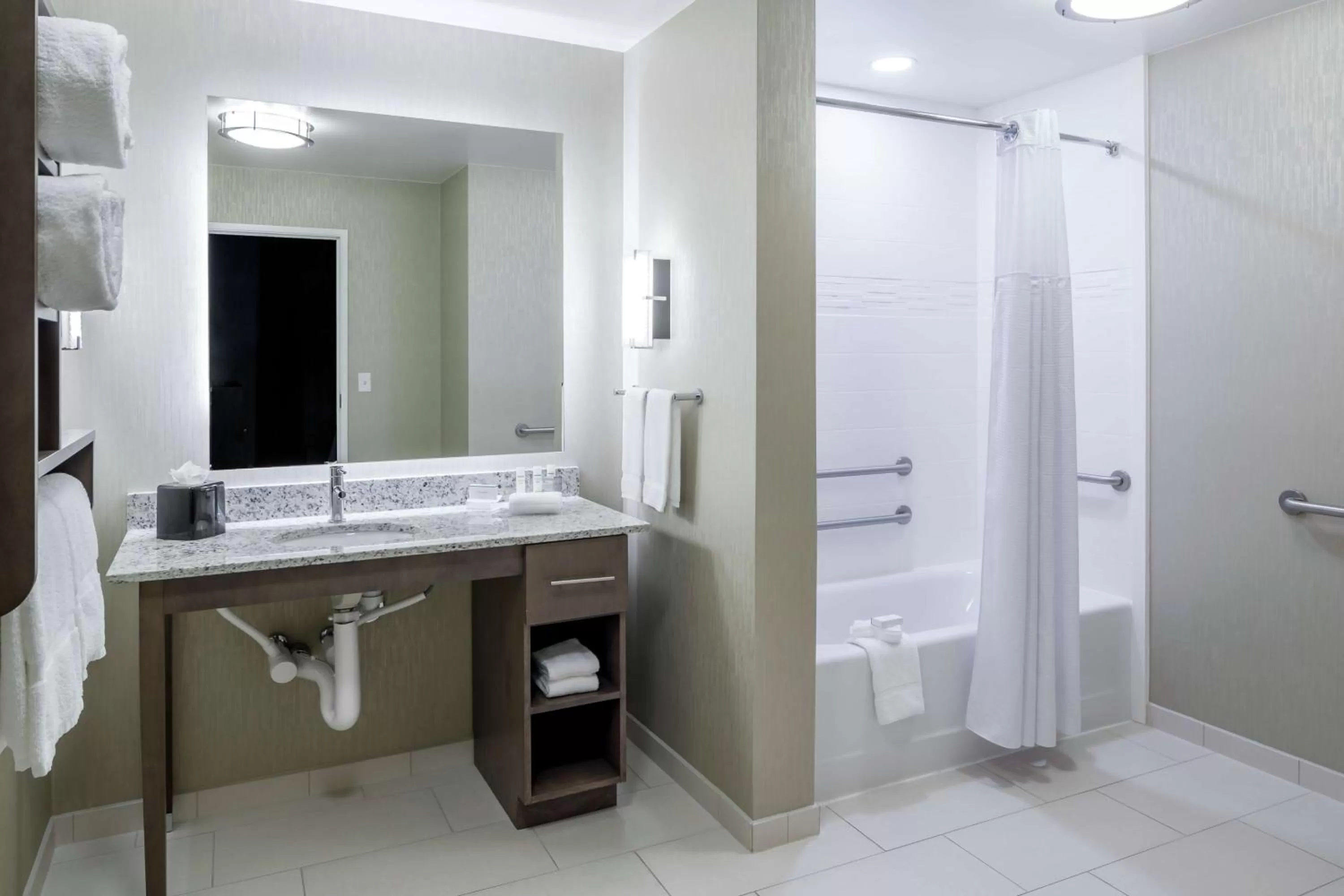 Bathroom in Homewood Suites by Hilton Cape Canaveral-Cocoa Beach