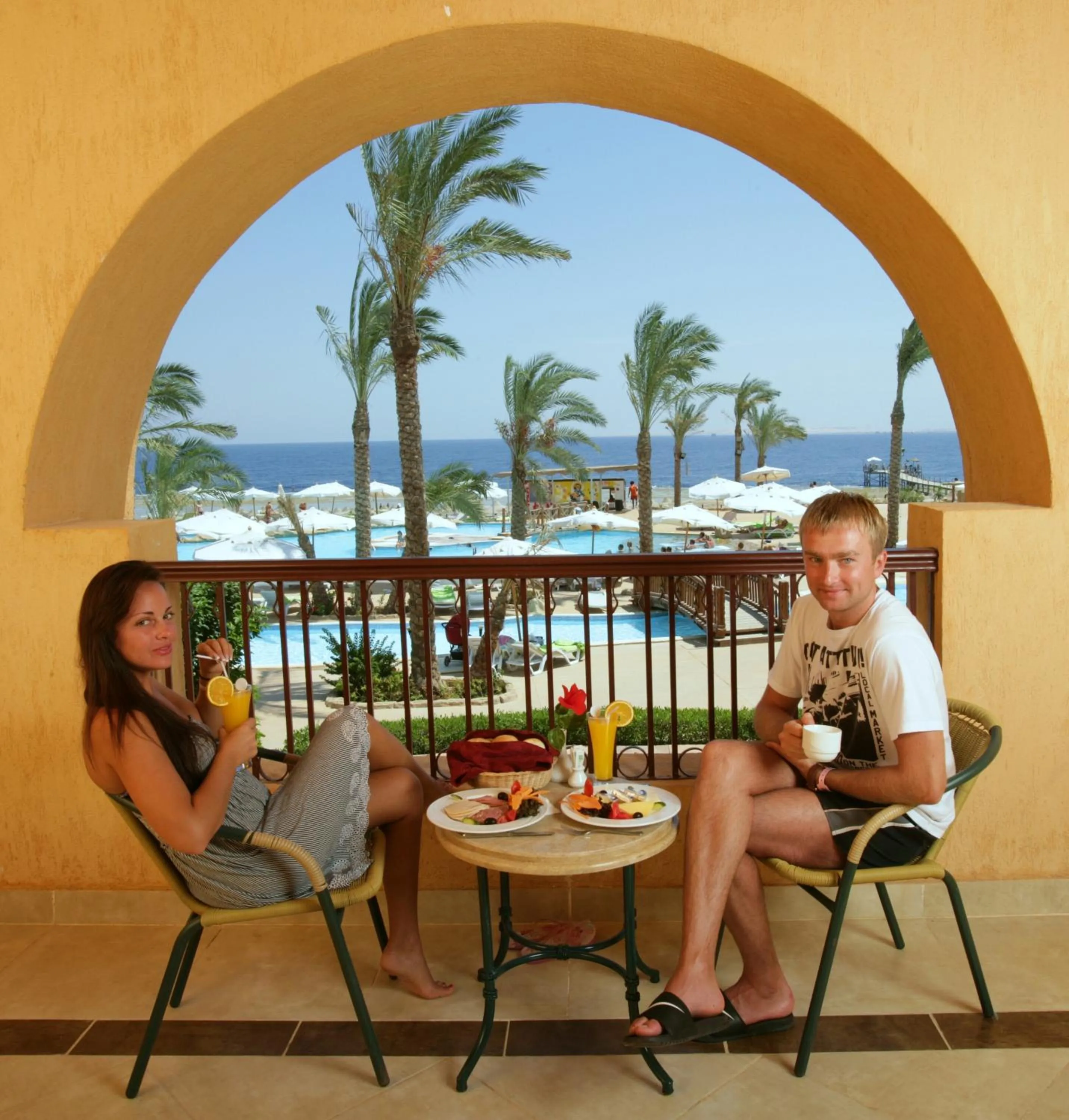 Balcony/Terrace in Rehana Royal Beach Resort - Aquapark & Spa - Family & Couples Only - Premium Ultra All-Inclusive 24H