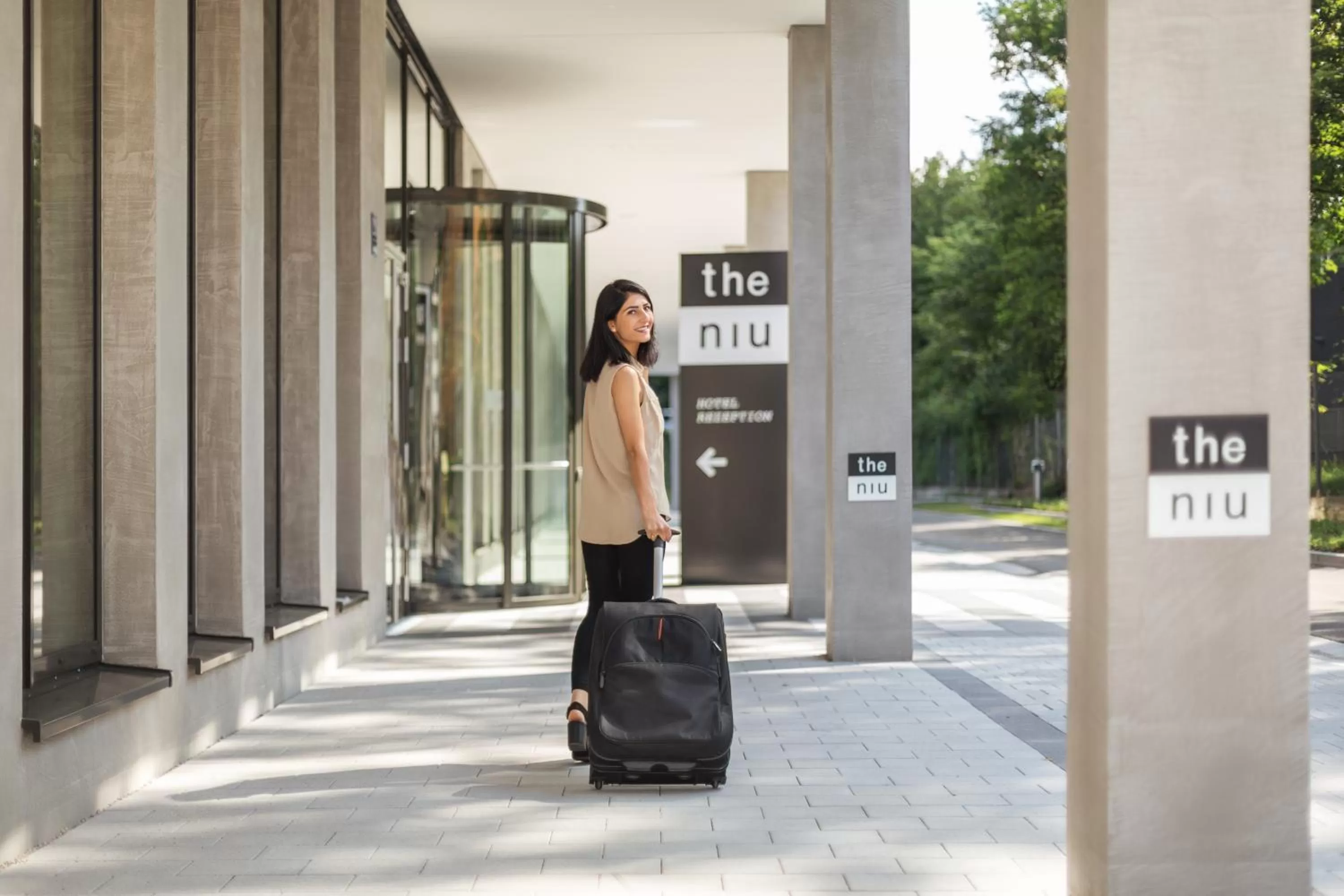 Facade/entrance in Holiday Inn - the niu, Loco Munich North by IHG