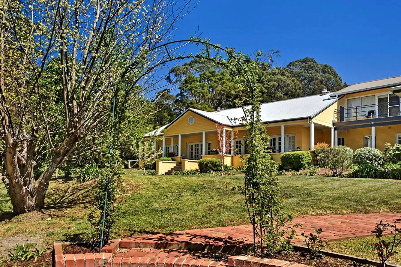 Garden in Bundanoon Lodge