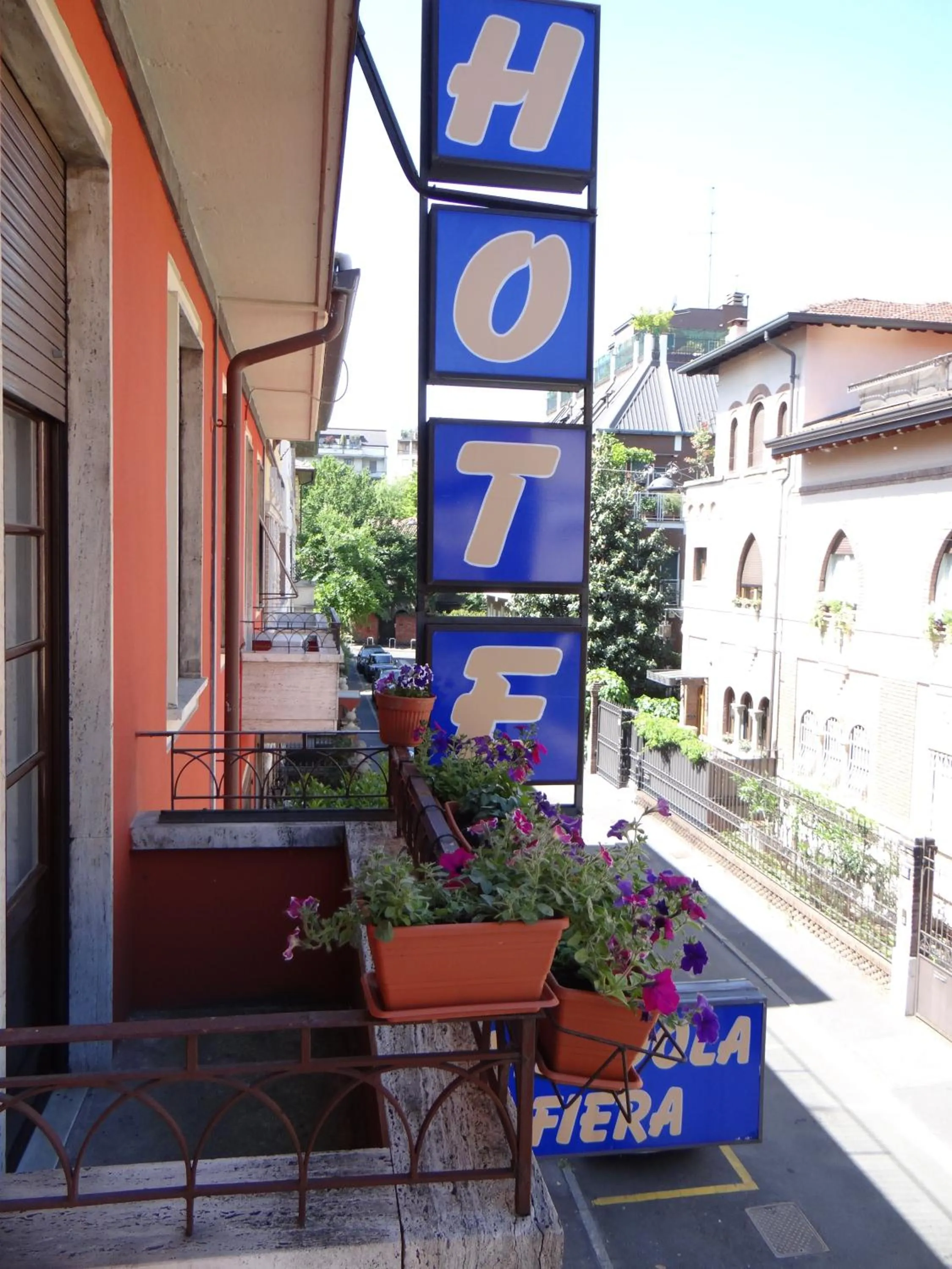 Bird's eye view in Hotel Amendola Fiera