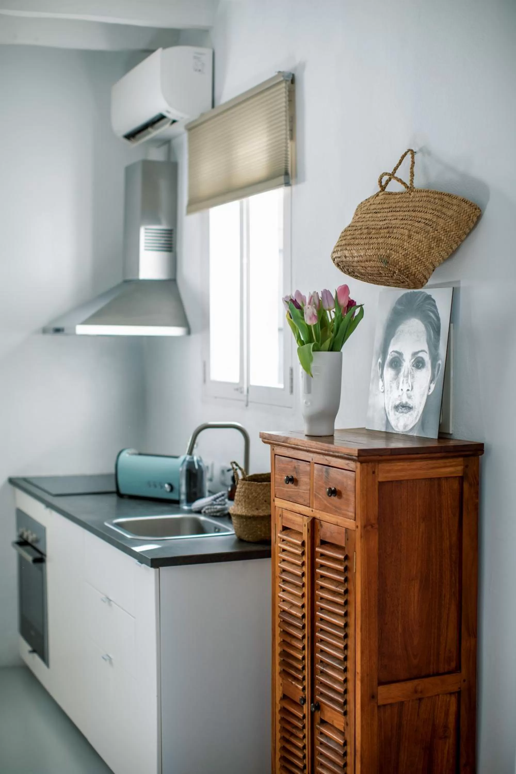 Kitchen or kitchenette in Ecocirer Guest House