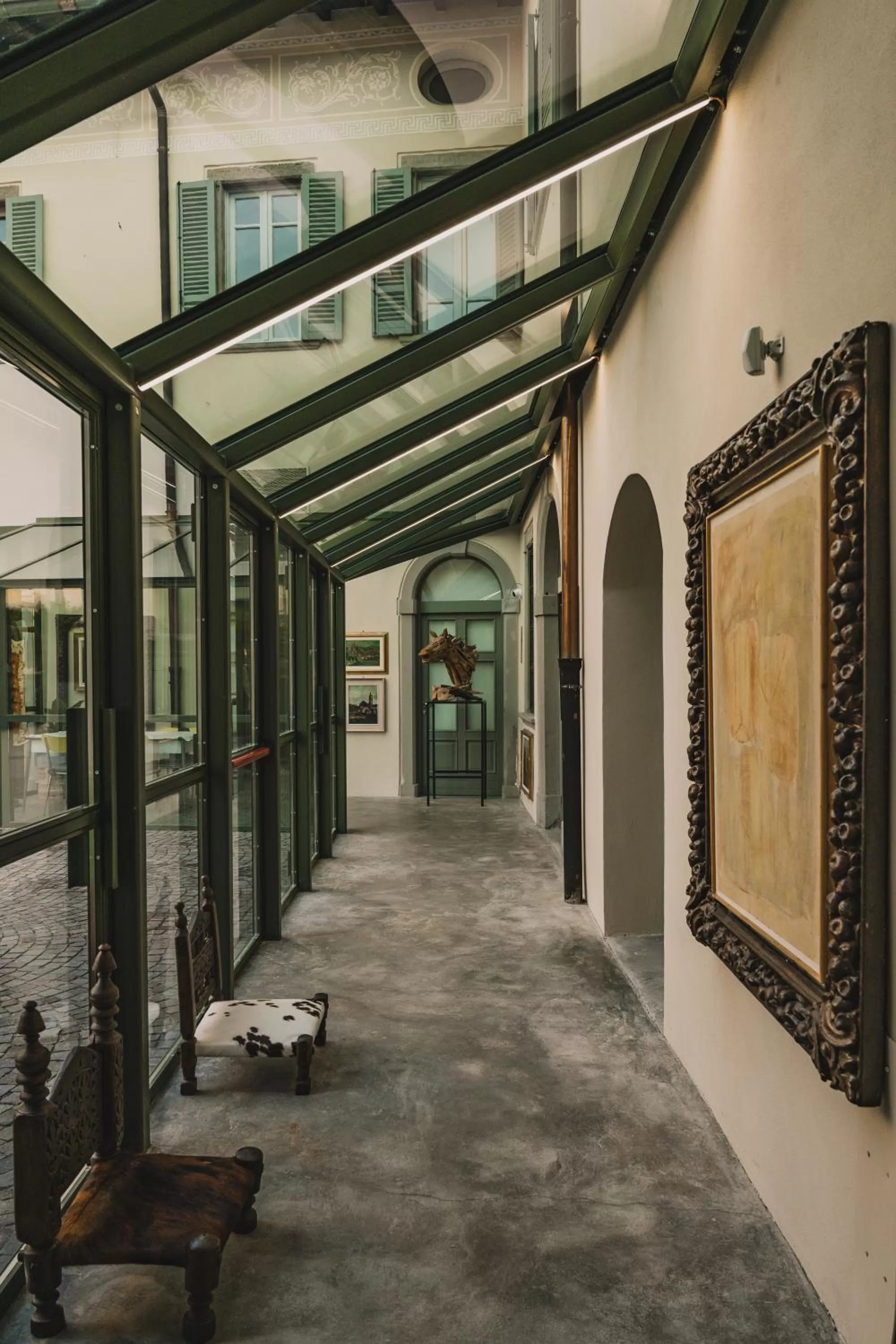 Decorative detail in VILLA MANZONI