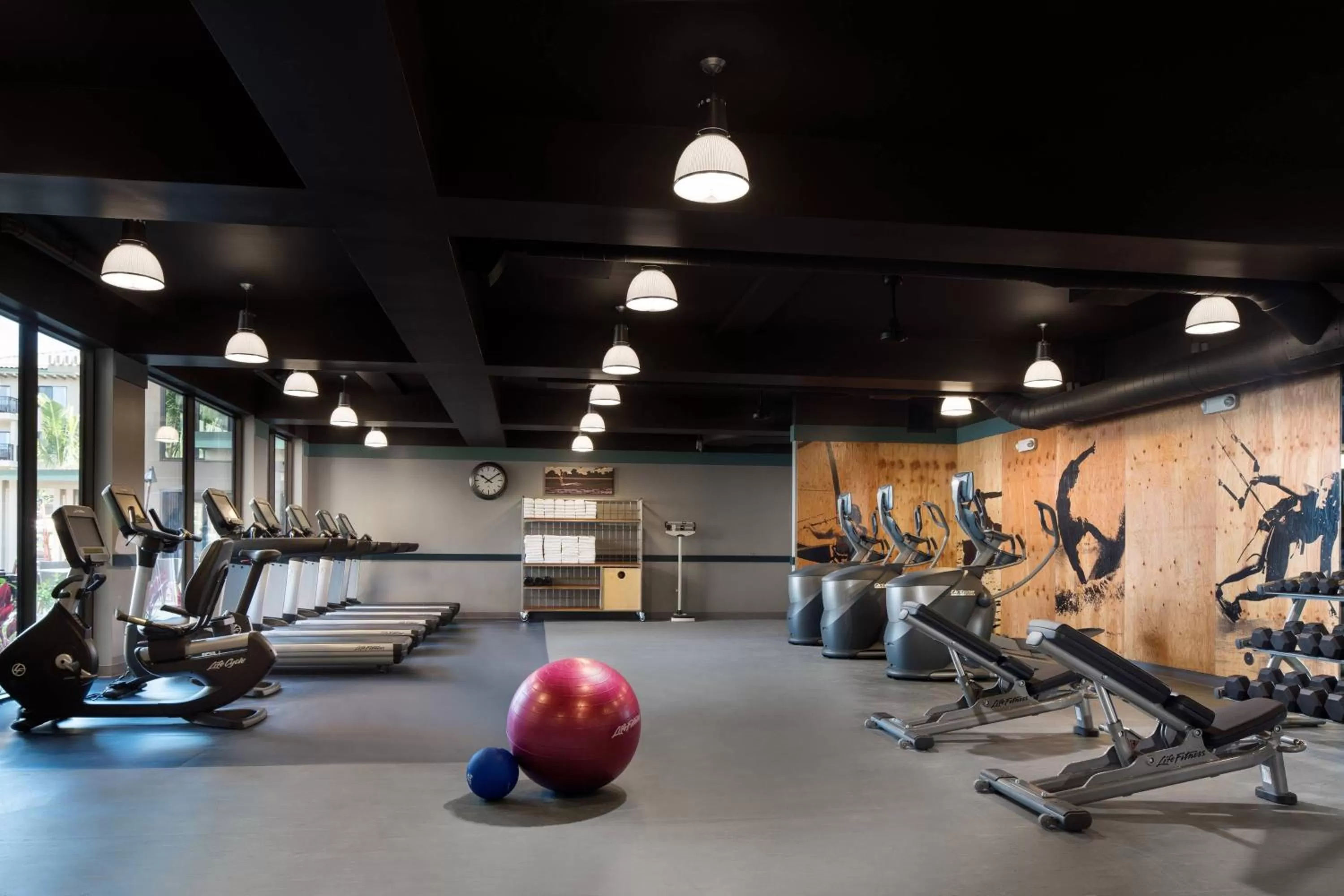 Fitness centre/facilities in Residence Inn by Marriott Maui Wailea
