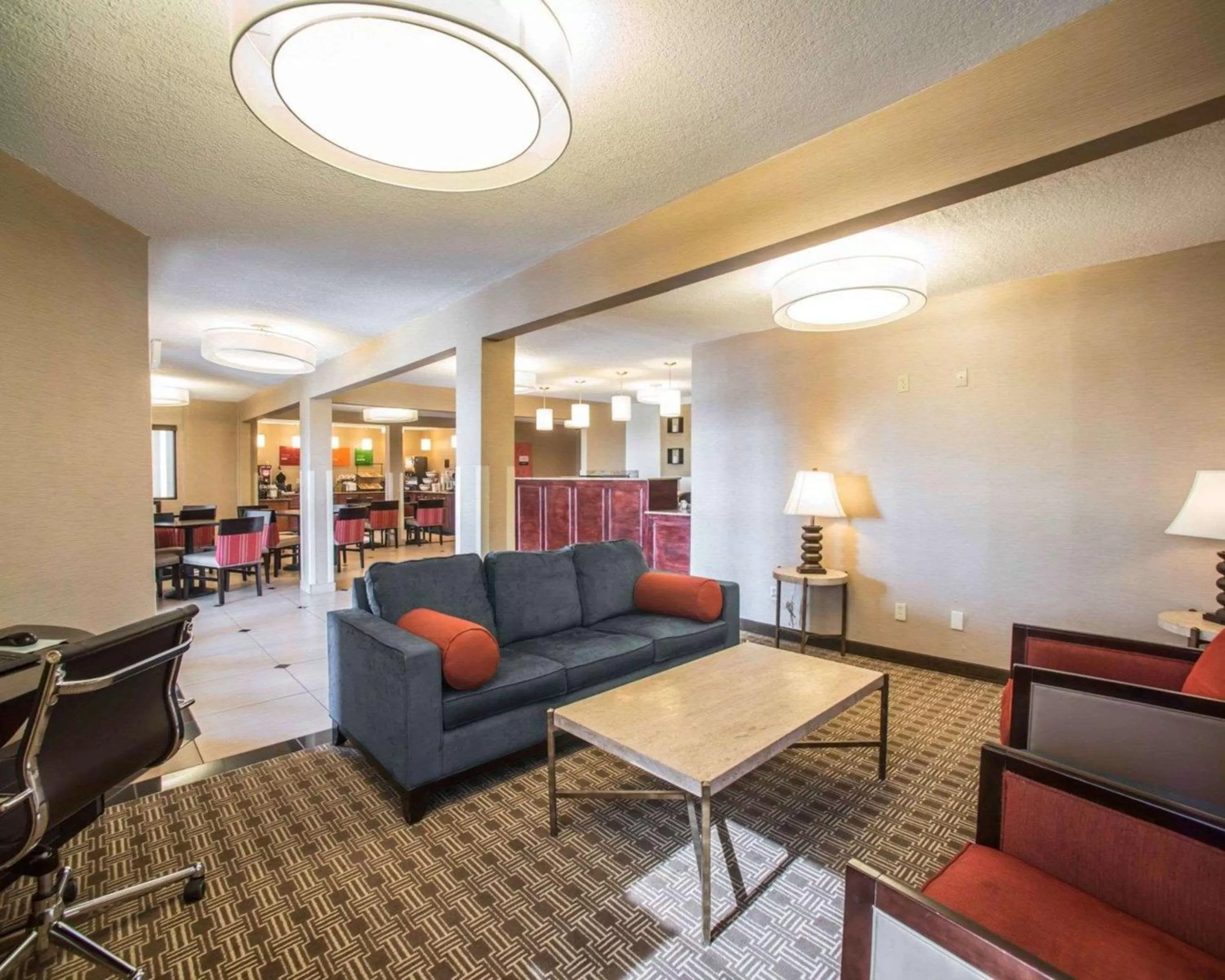 Lobby or reception in Quality Inn & Suites Boonville - Columbia