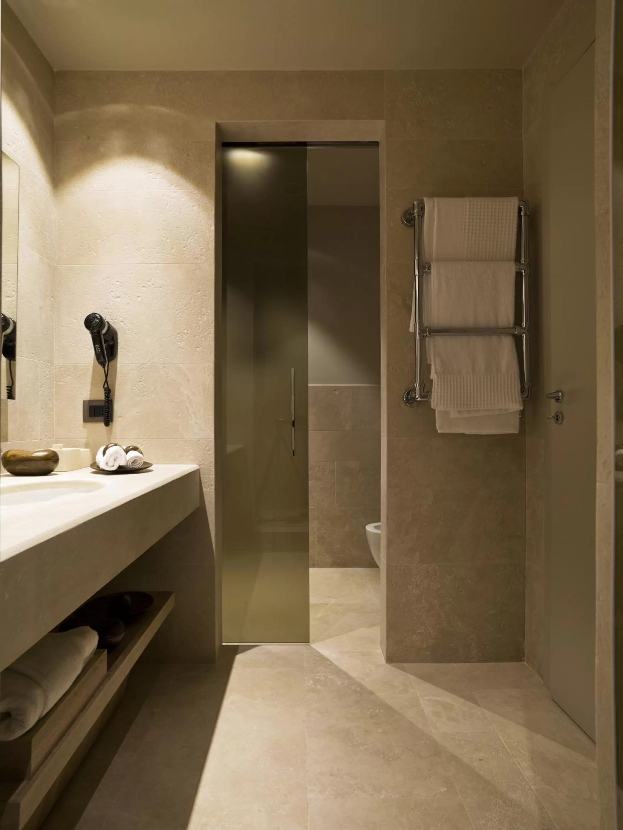 Bathroom in A.Roma Lifestyle Hotel