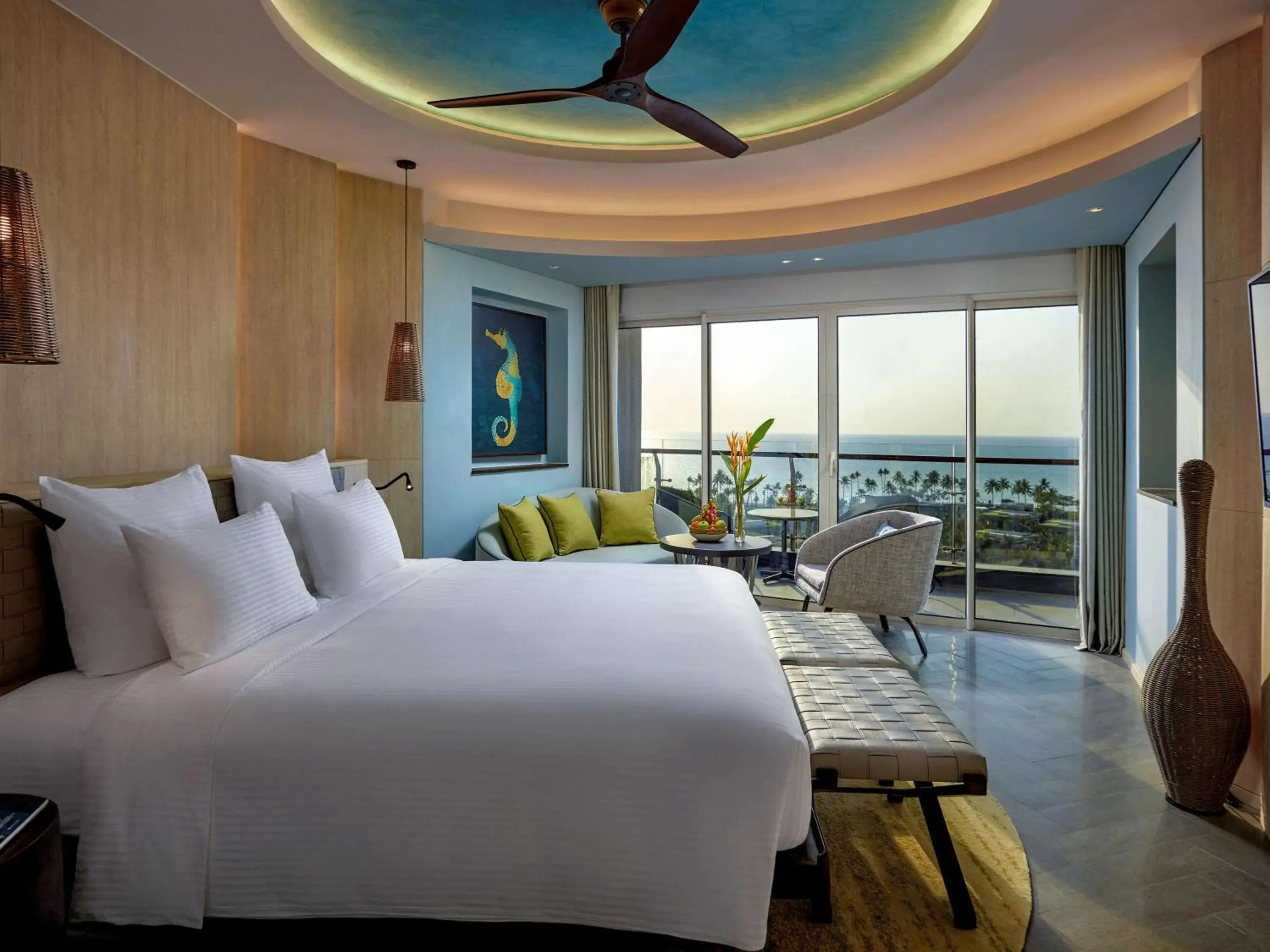 Premium Deluxe Room with Ocean View in Pullman Phu Quoc Beach Resort Premium Deluxe Room with Ocean View in Pullman Phu Quoc Beach Resort