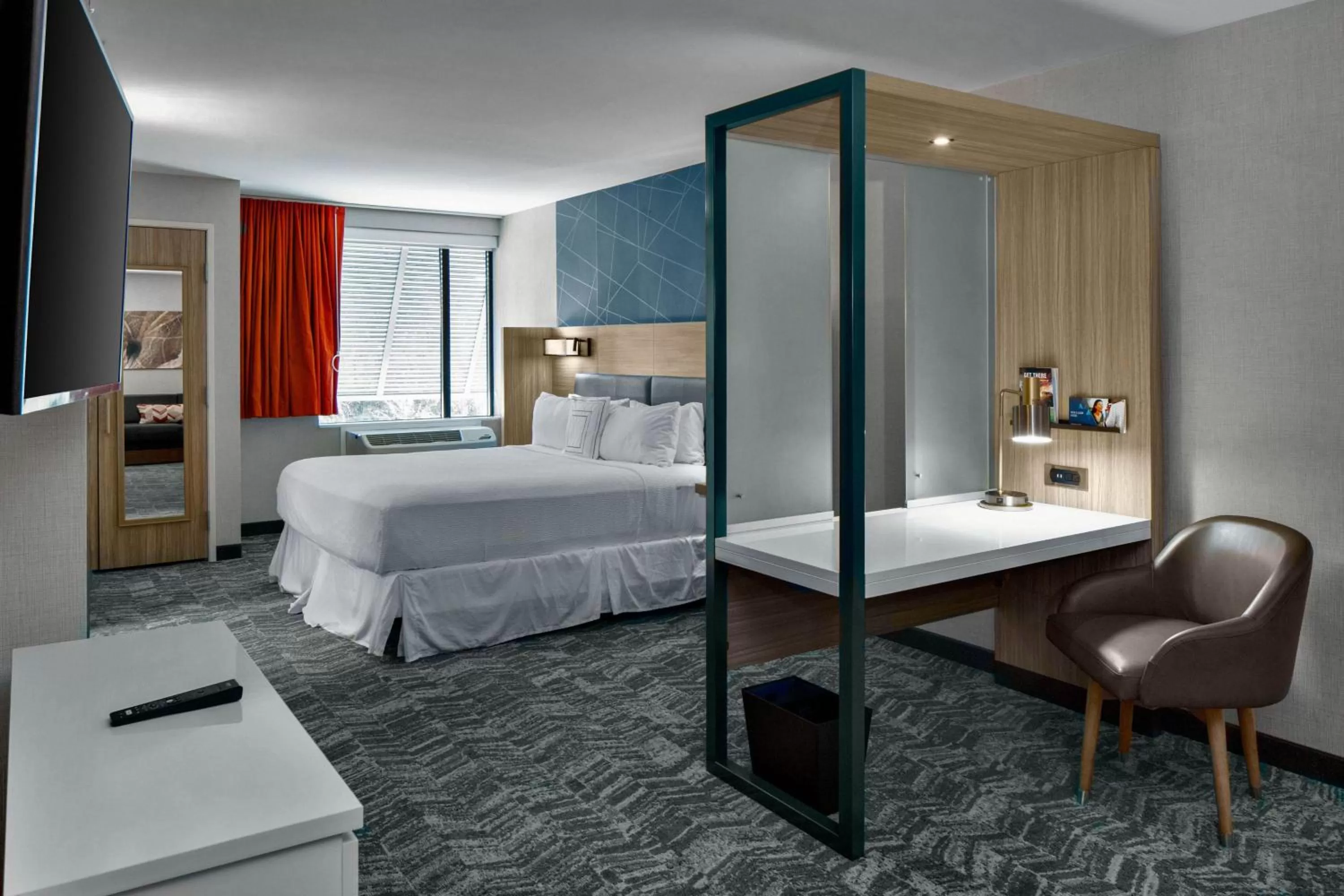 Photo of the whole room, Bed in SpringHill Suites Hilton Head Island