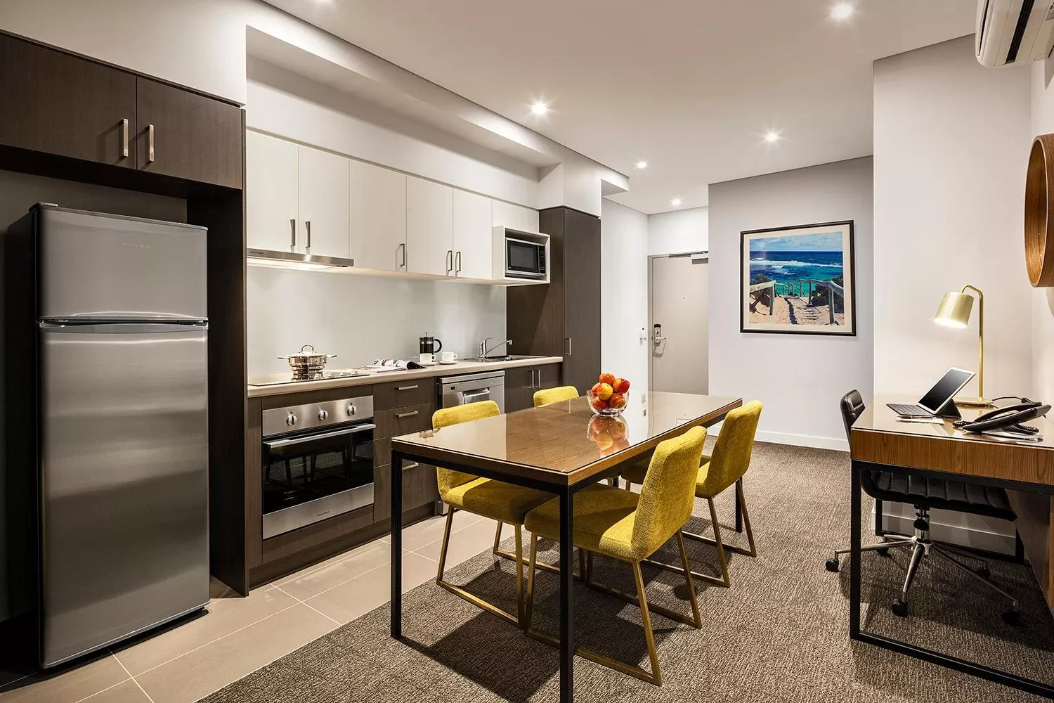 Kitchen or kitchenette in Quest East Perth