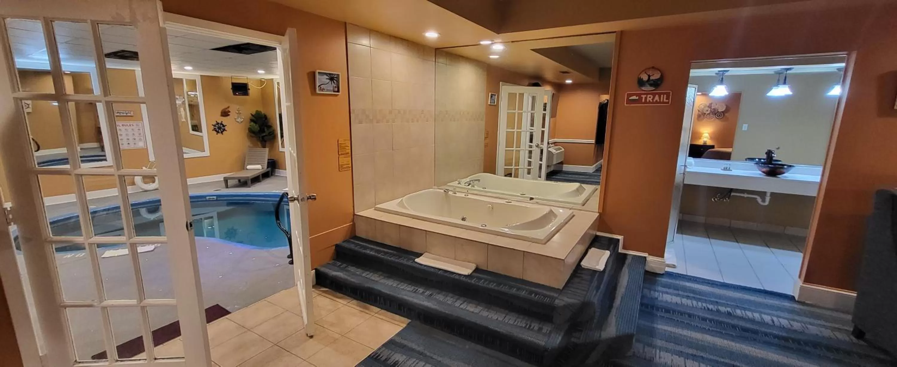 Hot Tub in Inn of the Dove Harrisburg-Hershey Romantic Suites