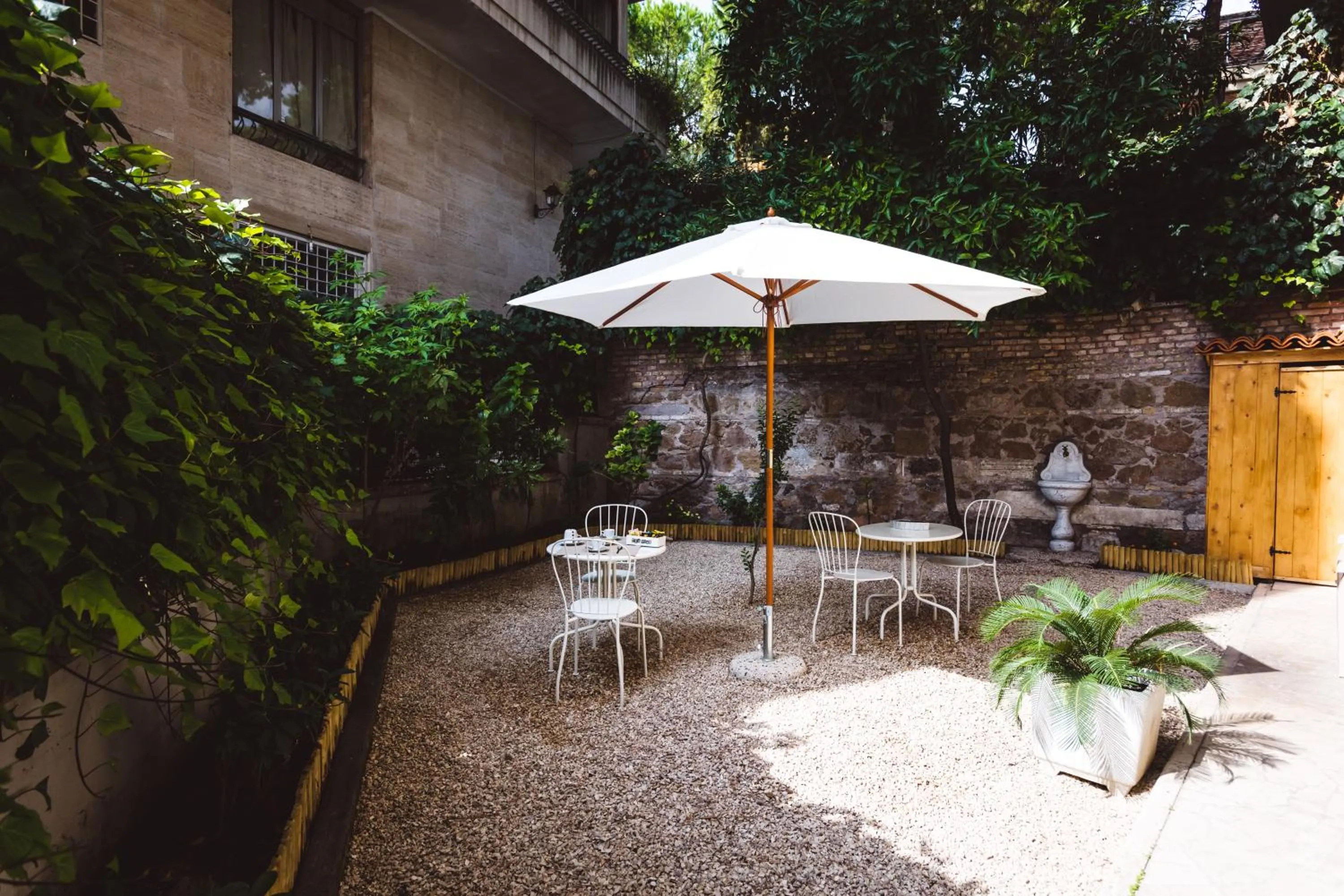 Garden in Relais Circo Massimo
