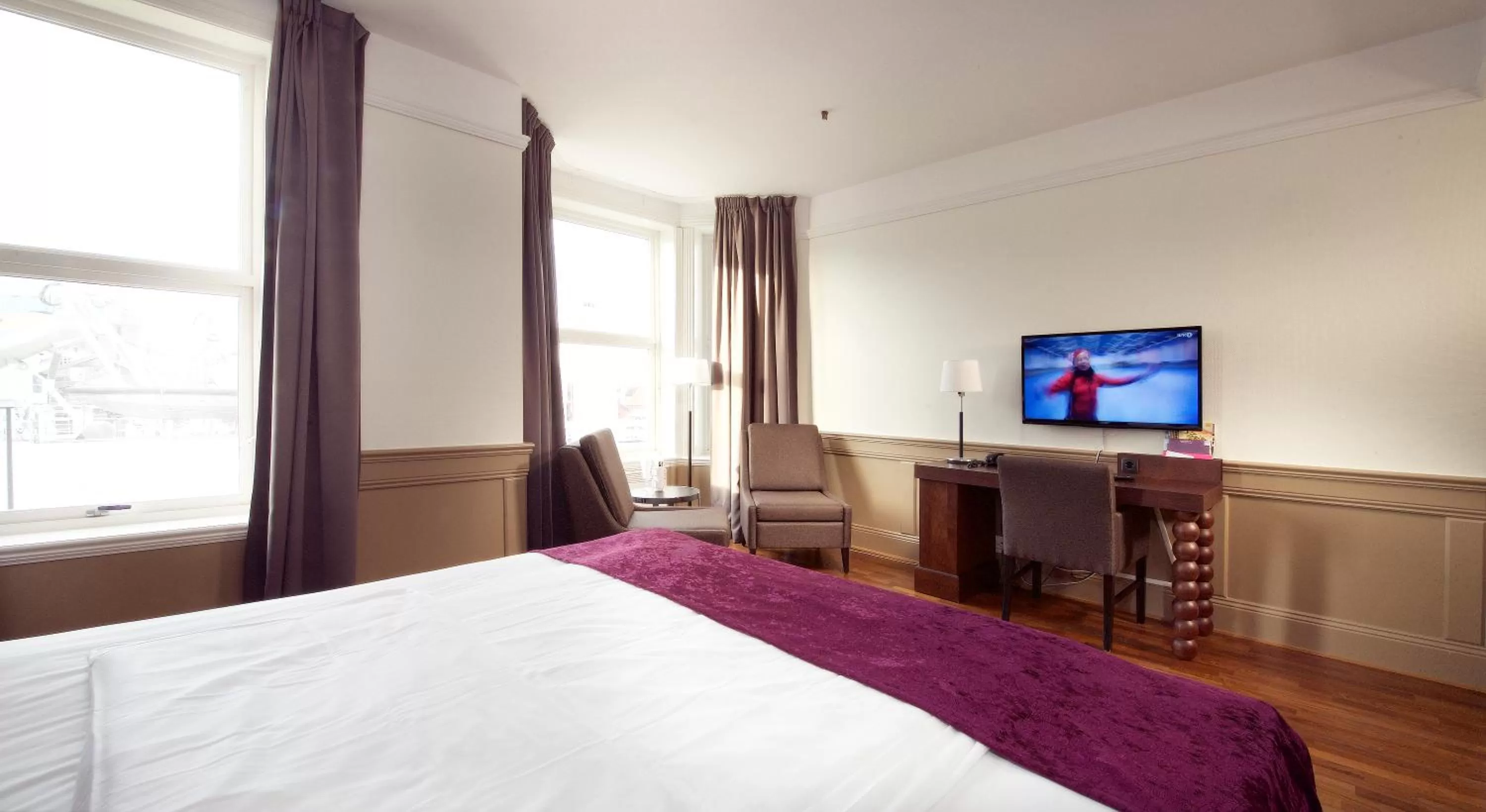 Bed in Home Hotel Amanda