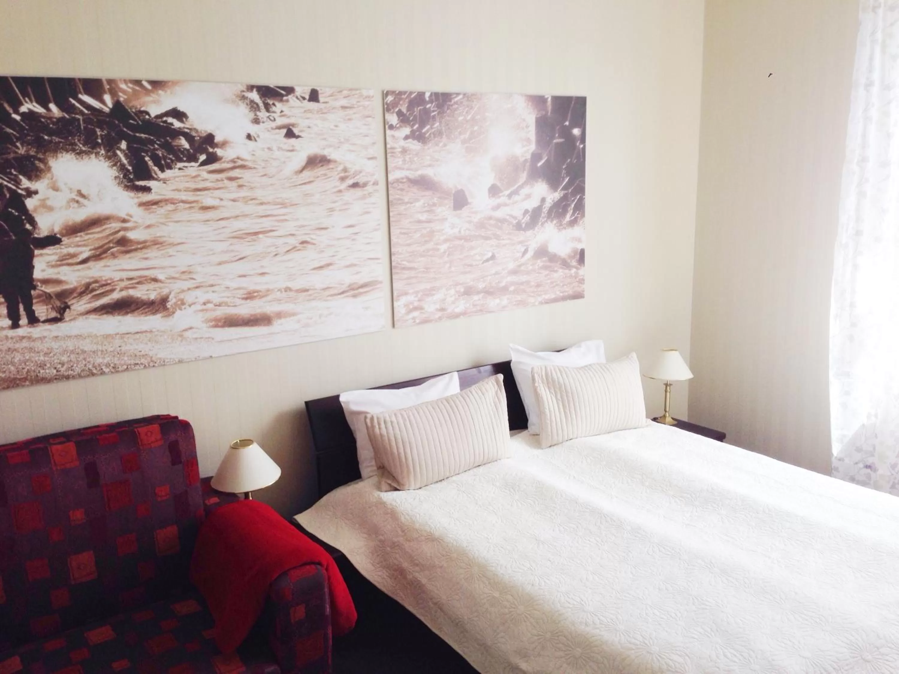 Bedroom, Bed in Hotel Vilhelmine