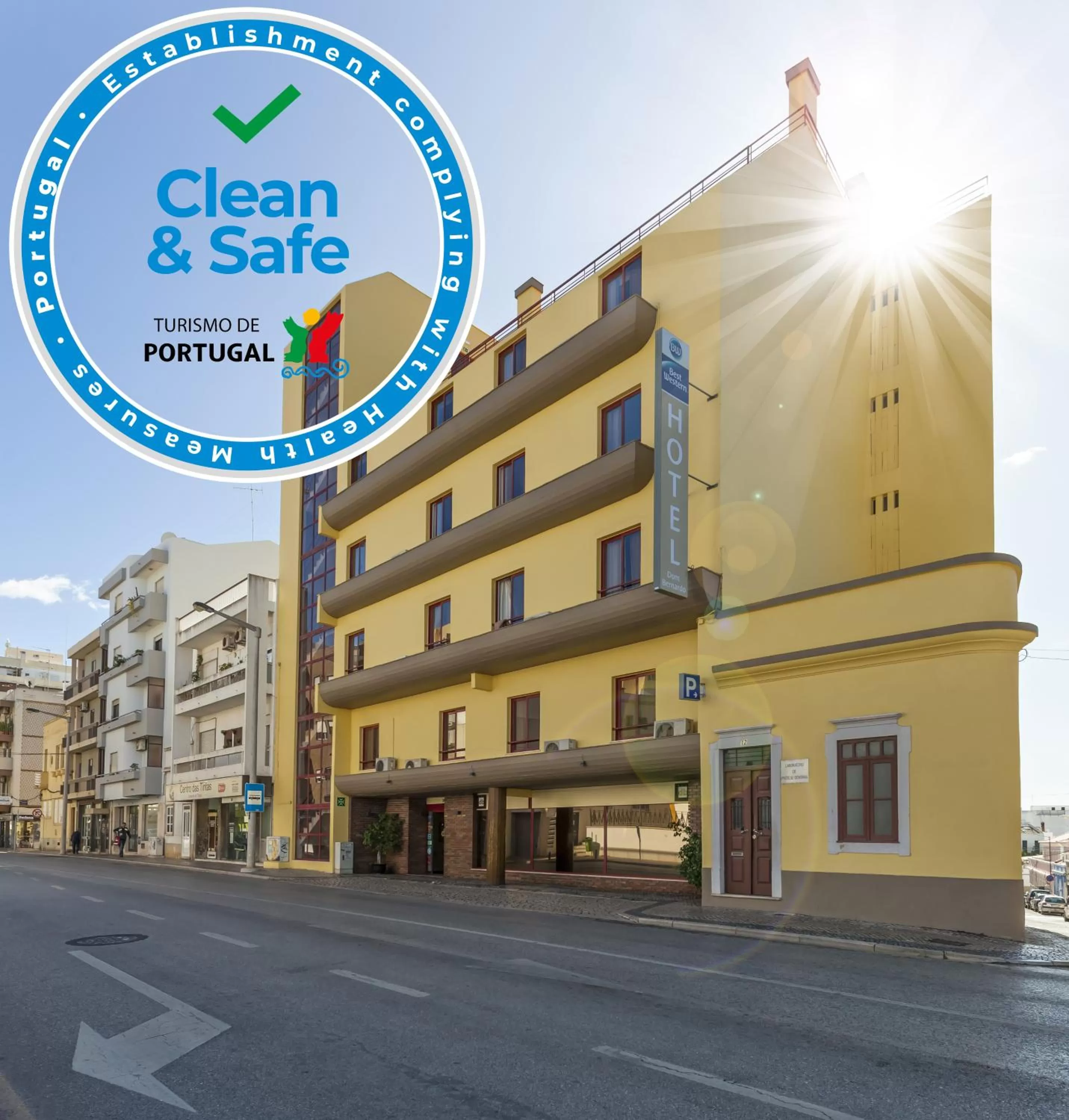 Facade/entrance in Best Western Hotel Dom Bernardo