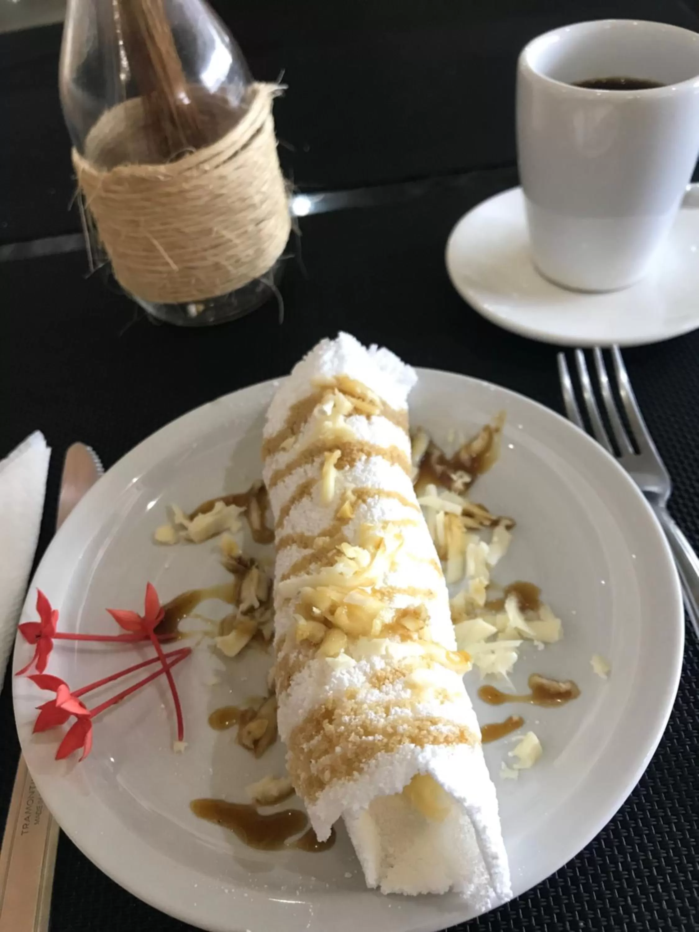 Breakfast, Food in Pousada America do Sol