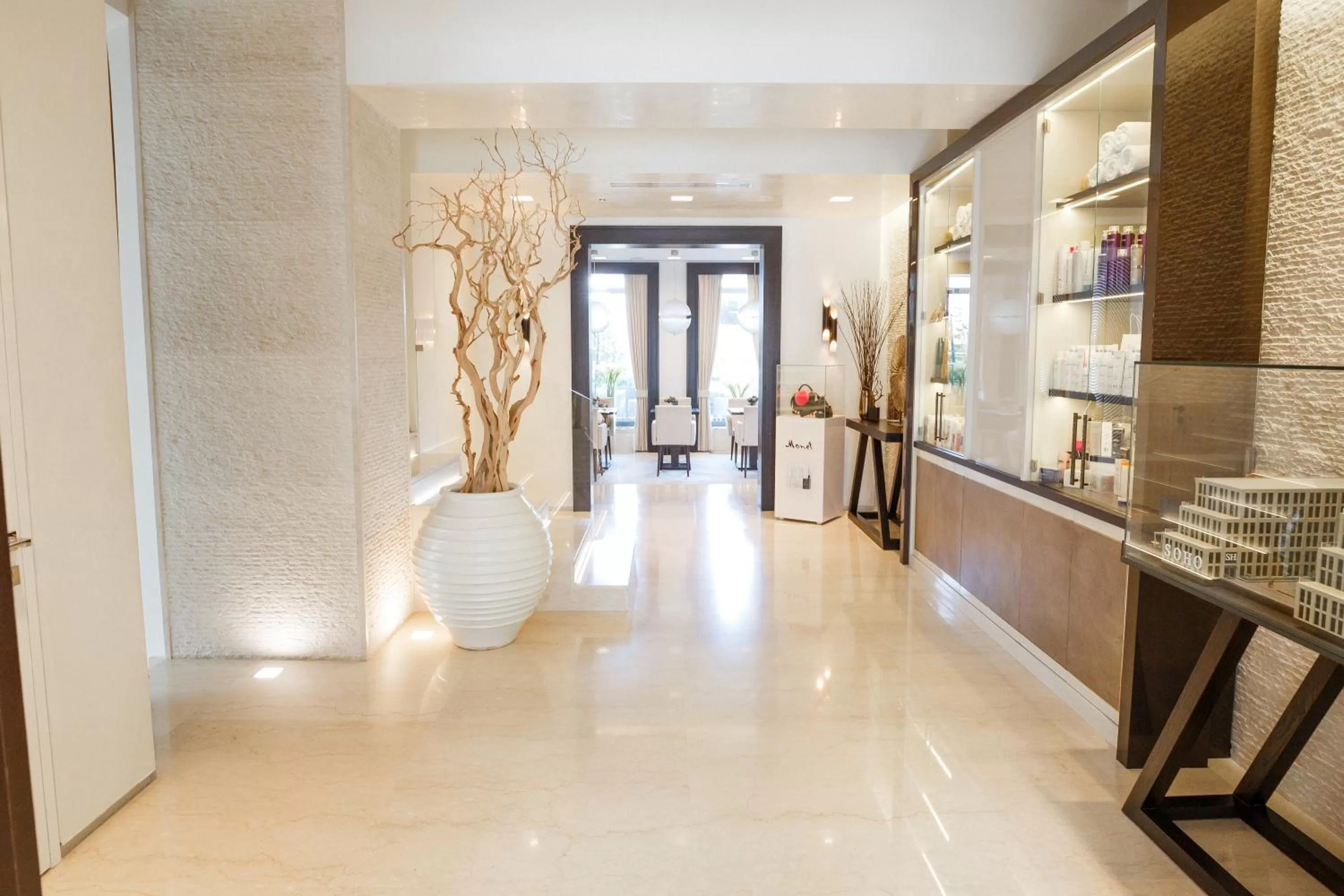 Lobby/Reception in SOHO boutique hotel