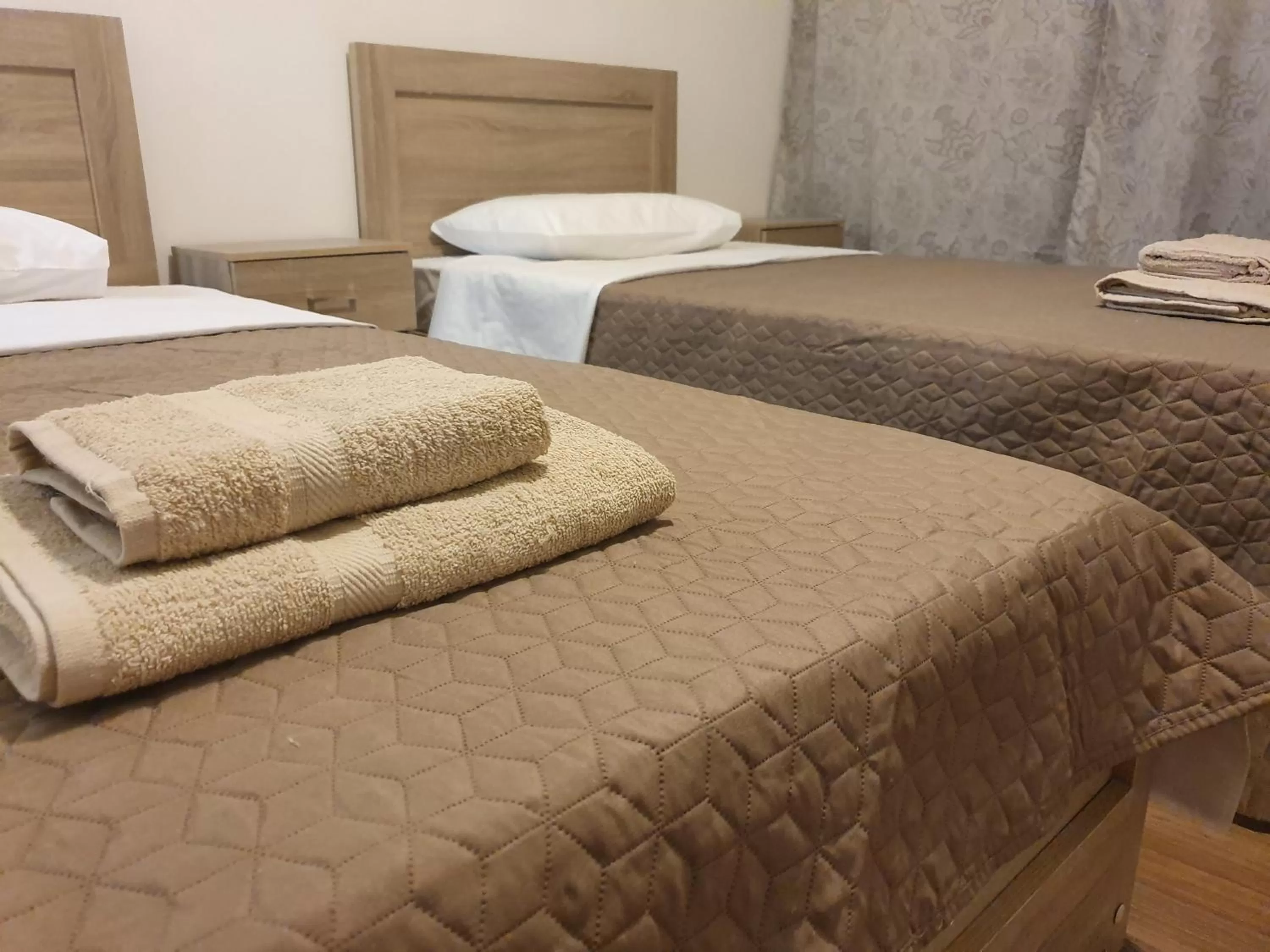 Bed in Athens center rooms