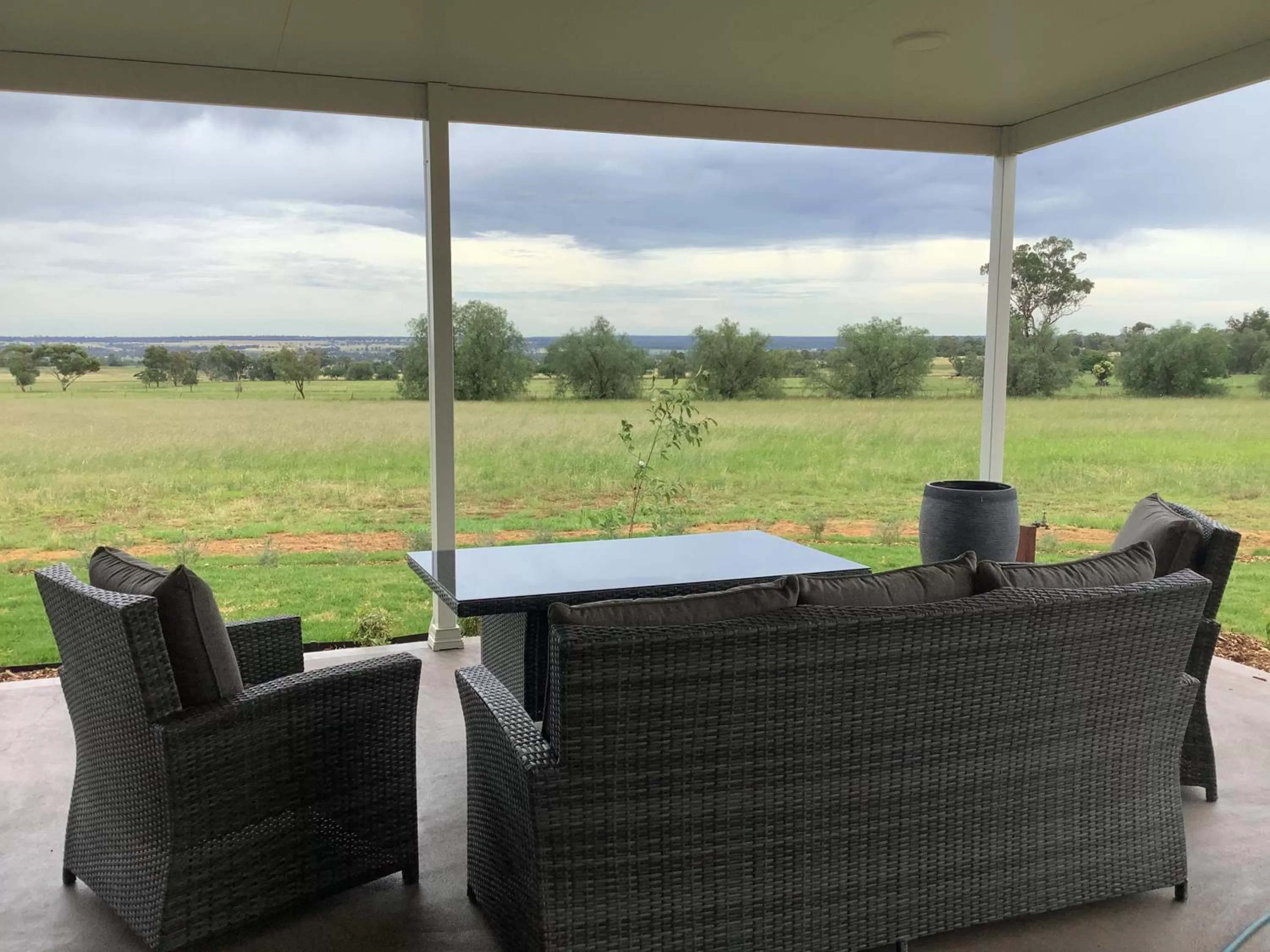 Balcony/Terrace in Pericoe Retreat