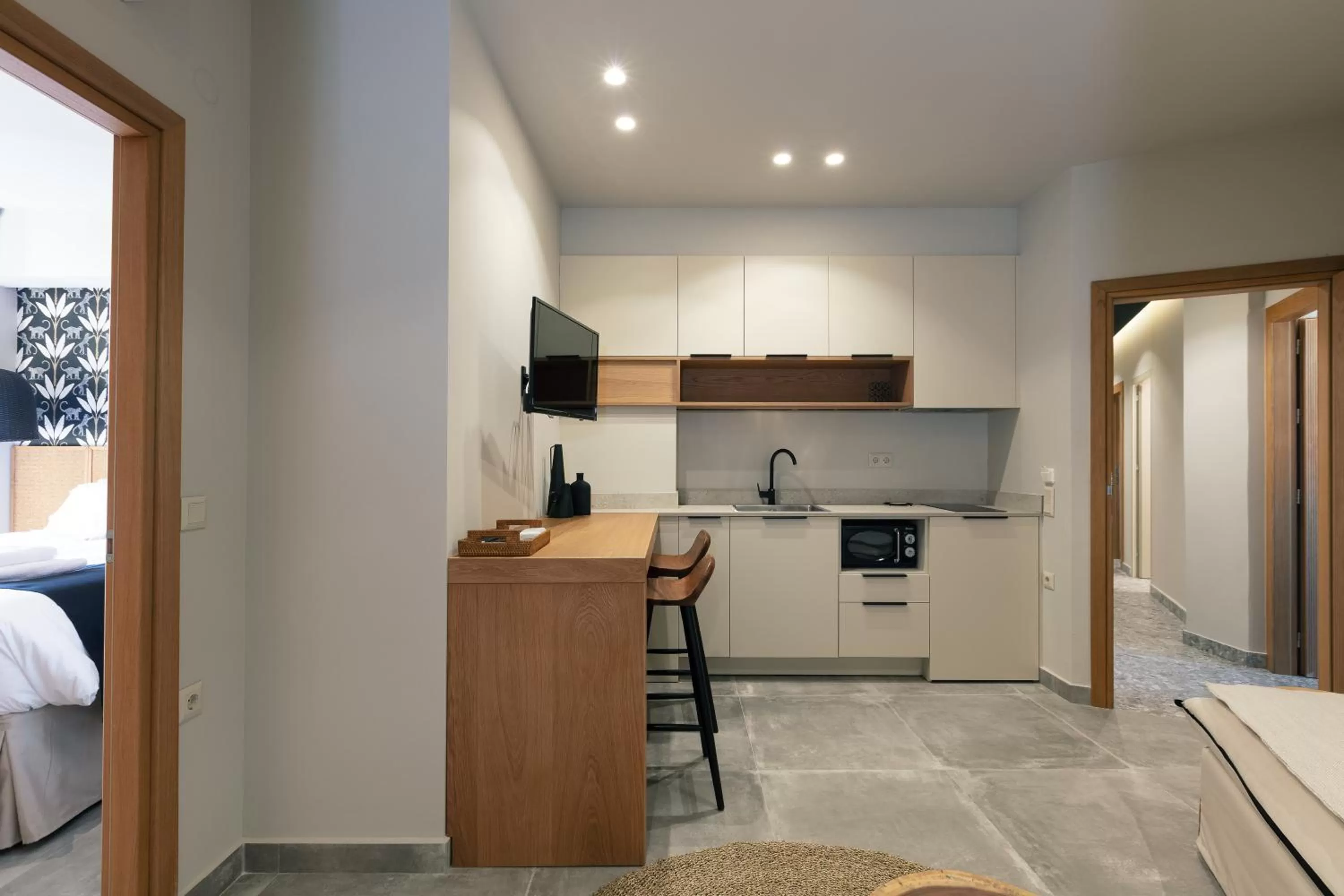 Kitchen or kitchenette in Chapter 02 Gallery Suites