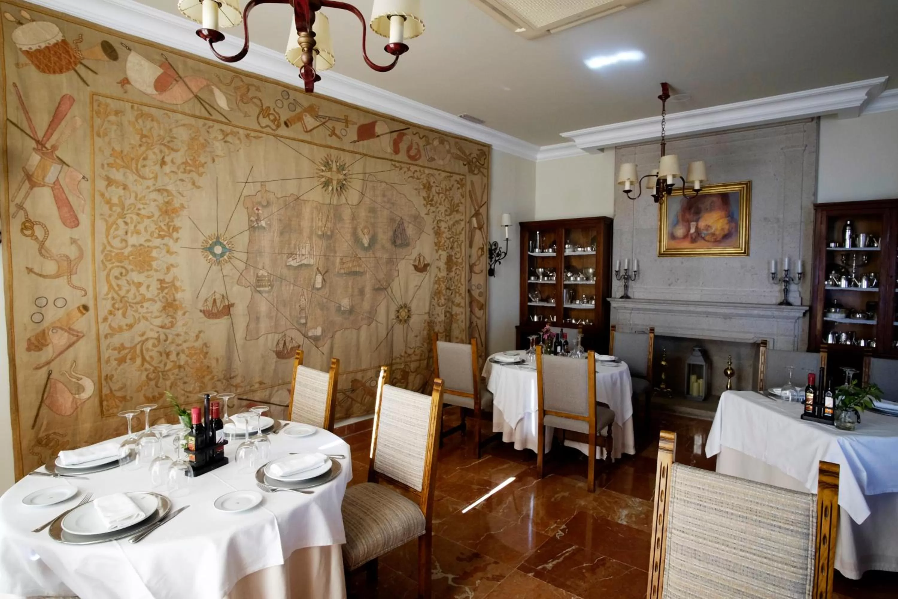 Dining area in Parador de Ferrol