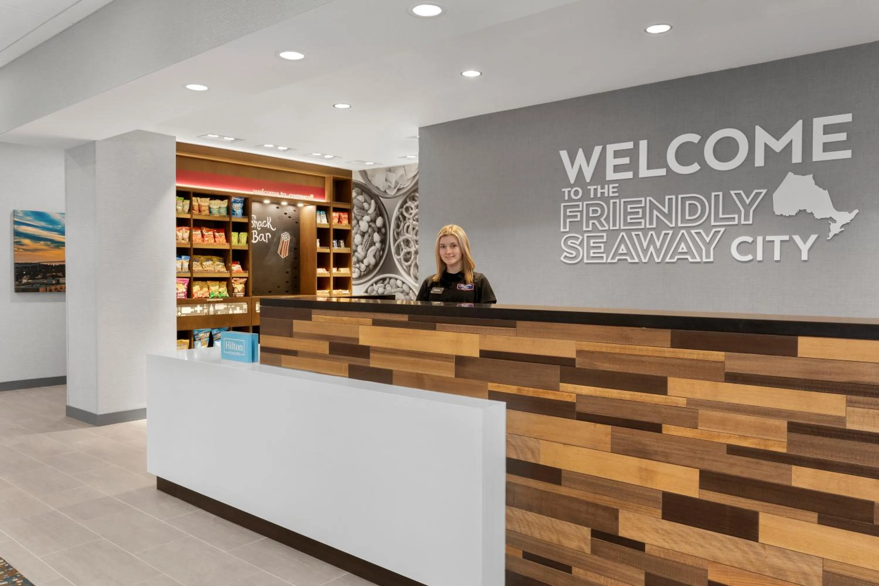 Lobby or reception in Hampton Inn By Hilton Cornwall