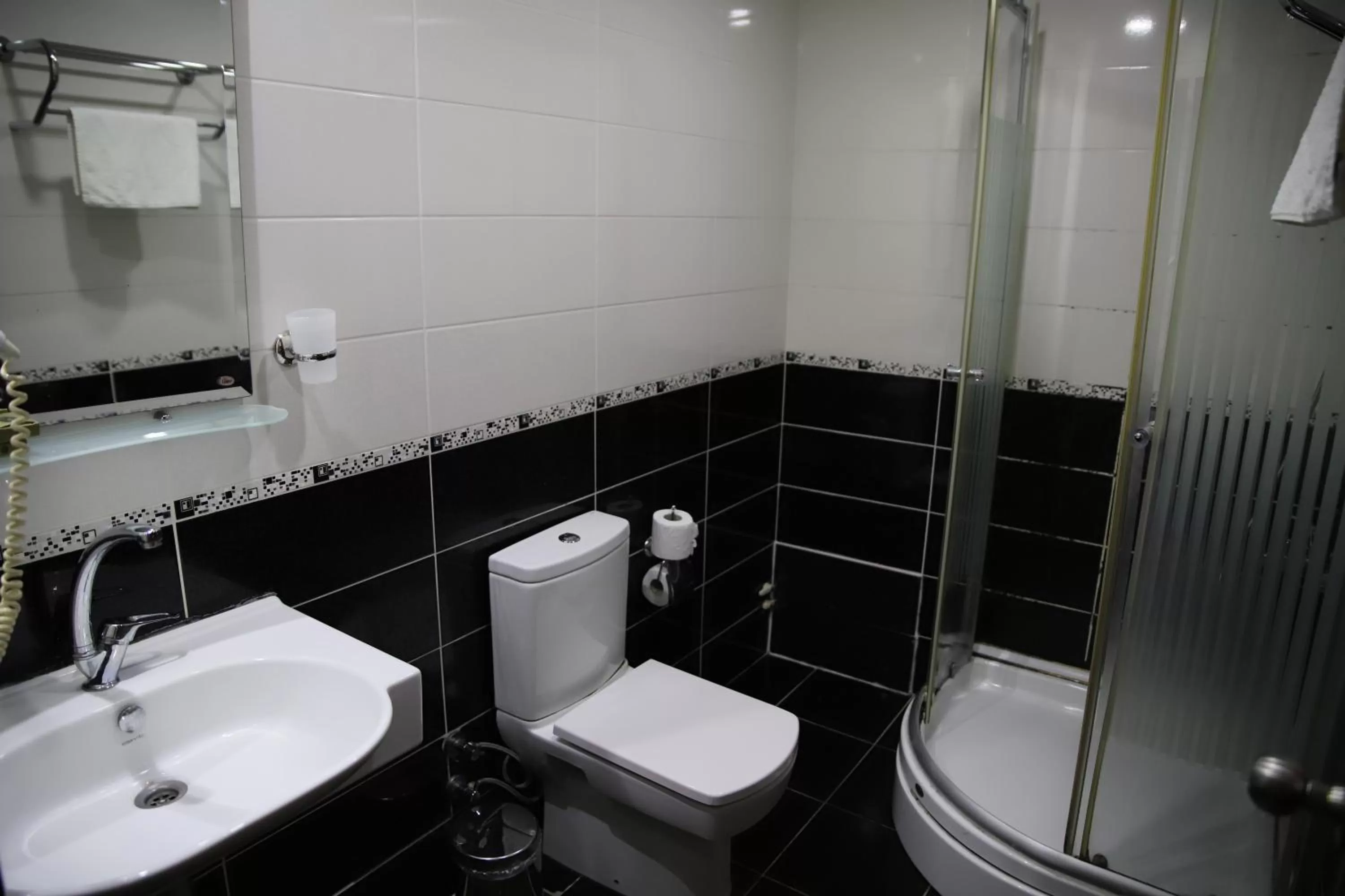 Bathroom in Basileus Hotel