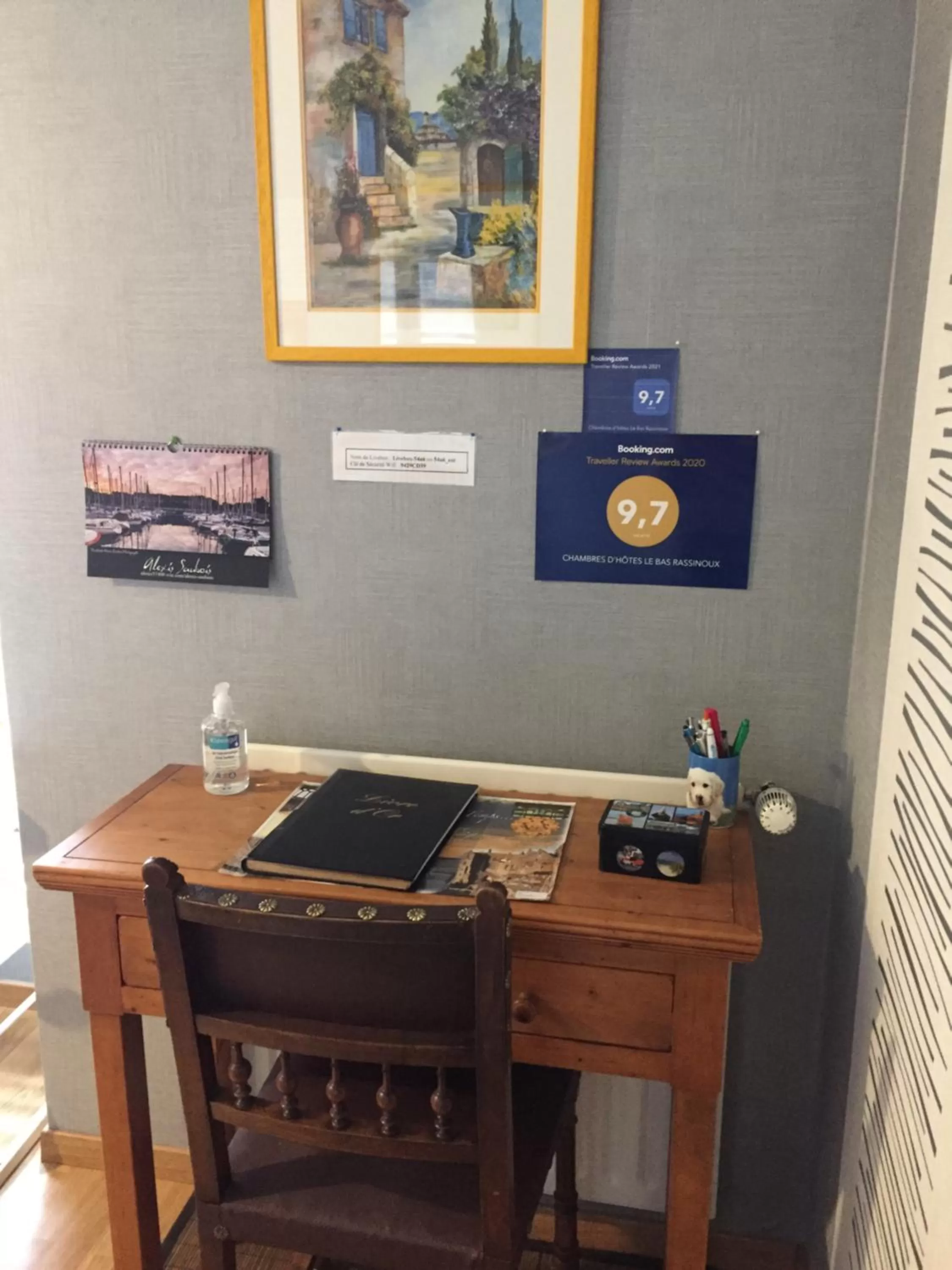 Seating area in Chambres d'hôtes Le Bas Rassinoux