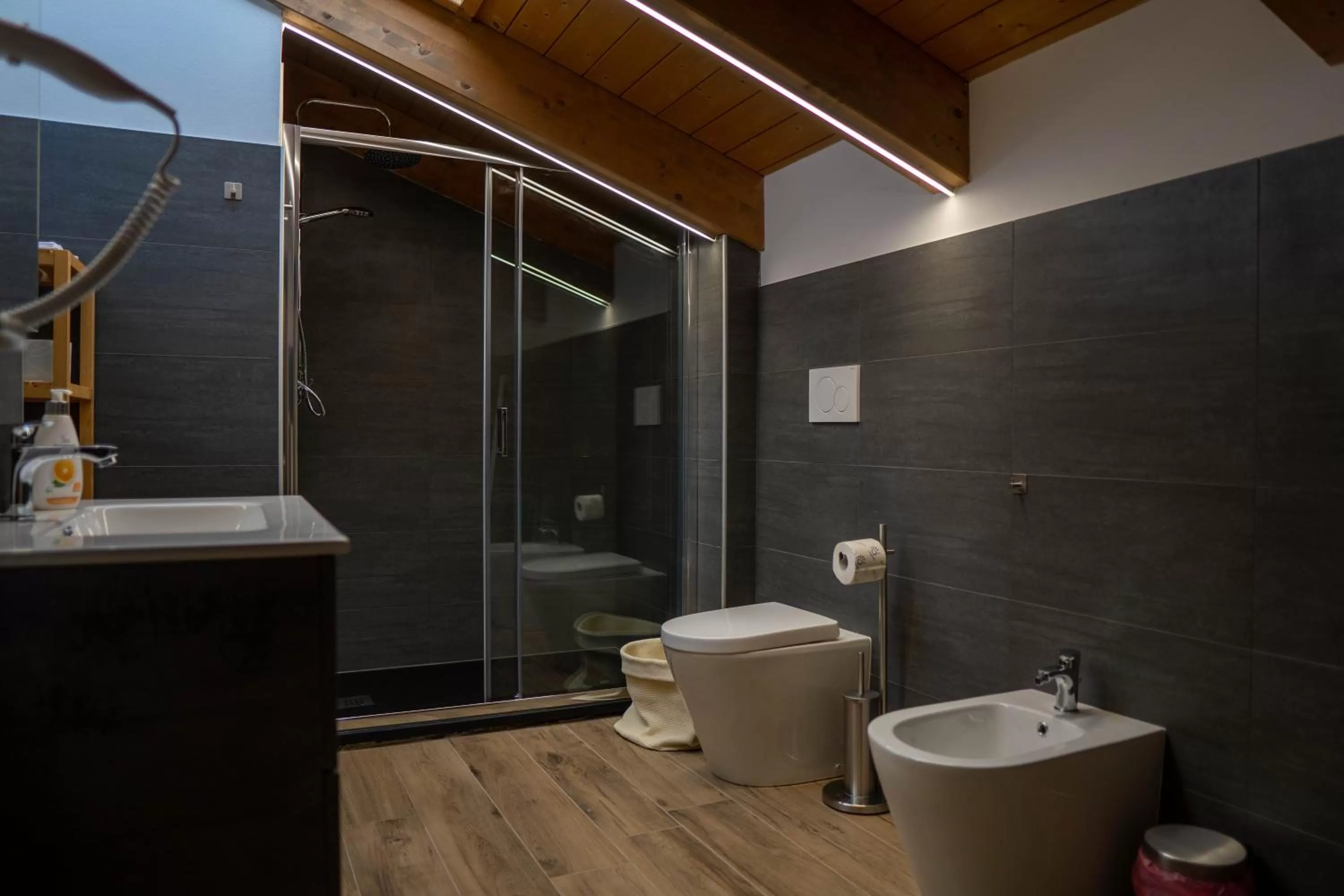 Bathroom in Residence Le Palme