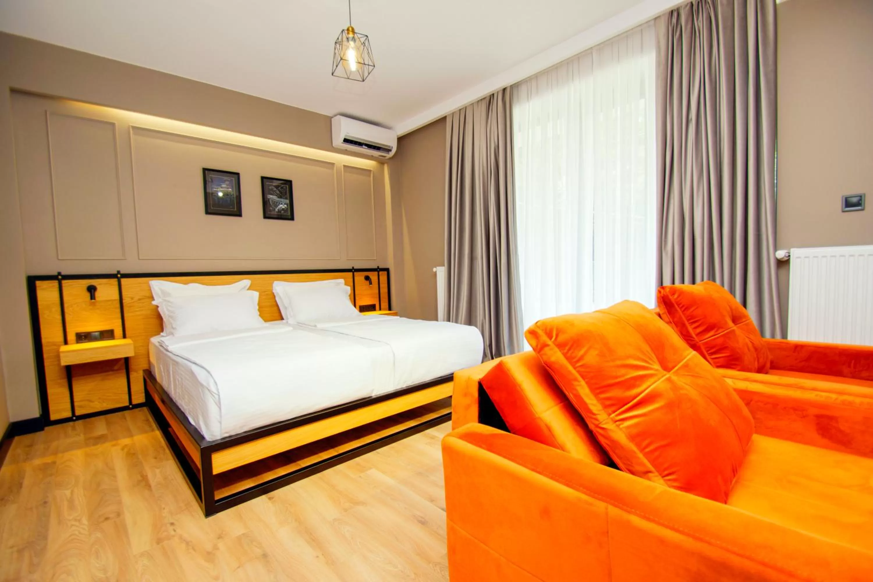 Photo of the whole room, Bed in Borjomi Bridge Hotel