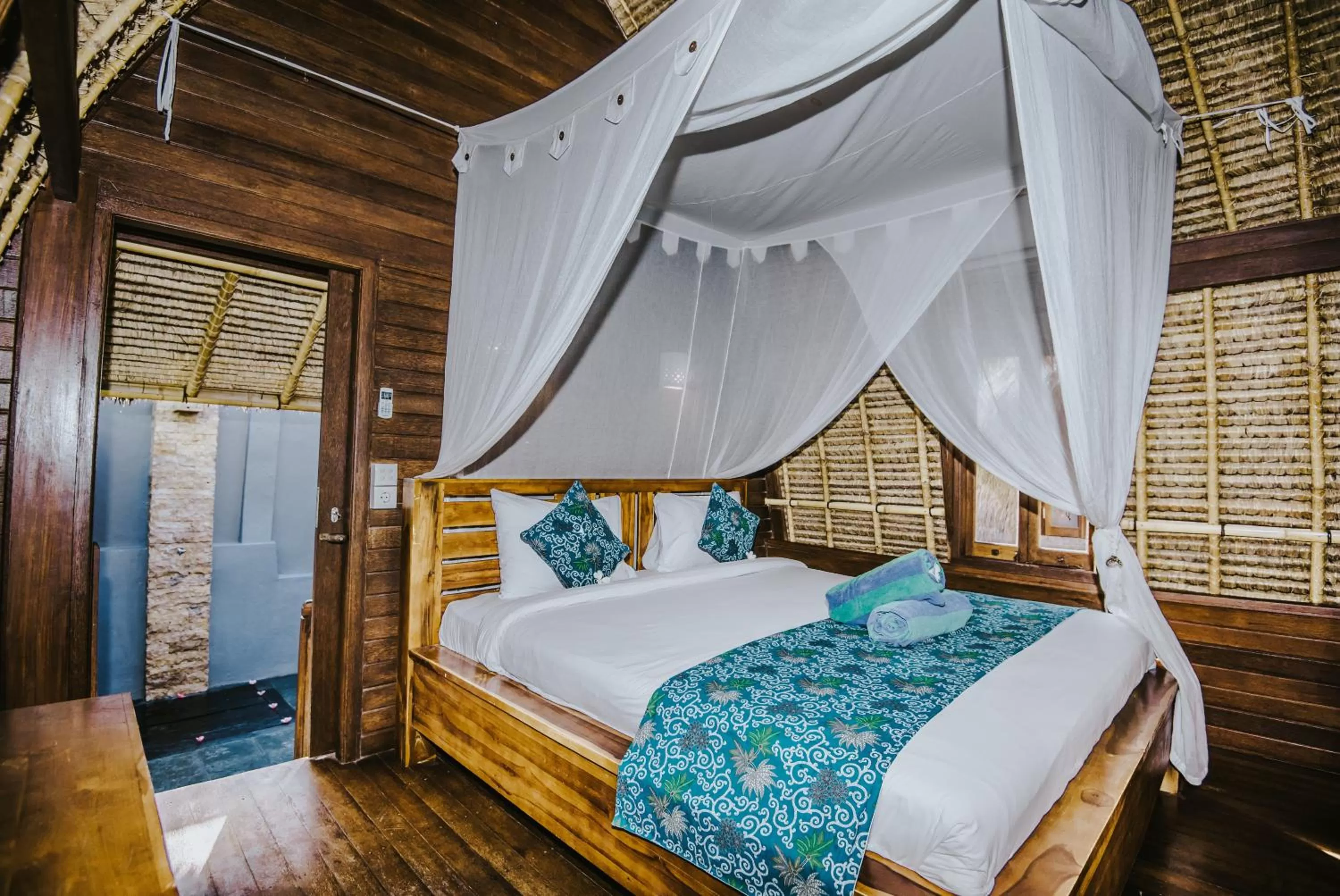 Bed in Dream Beach Huts