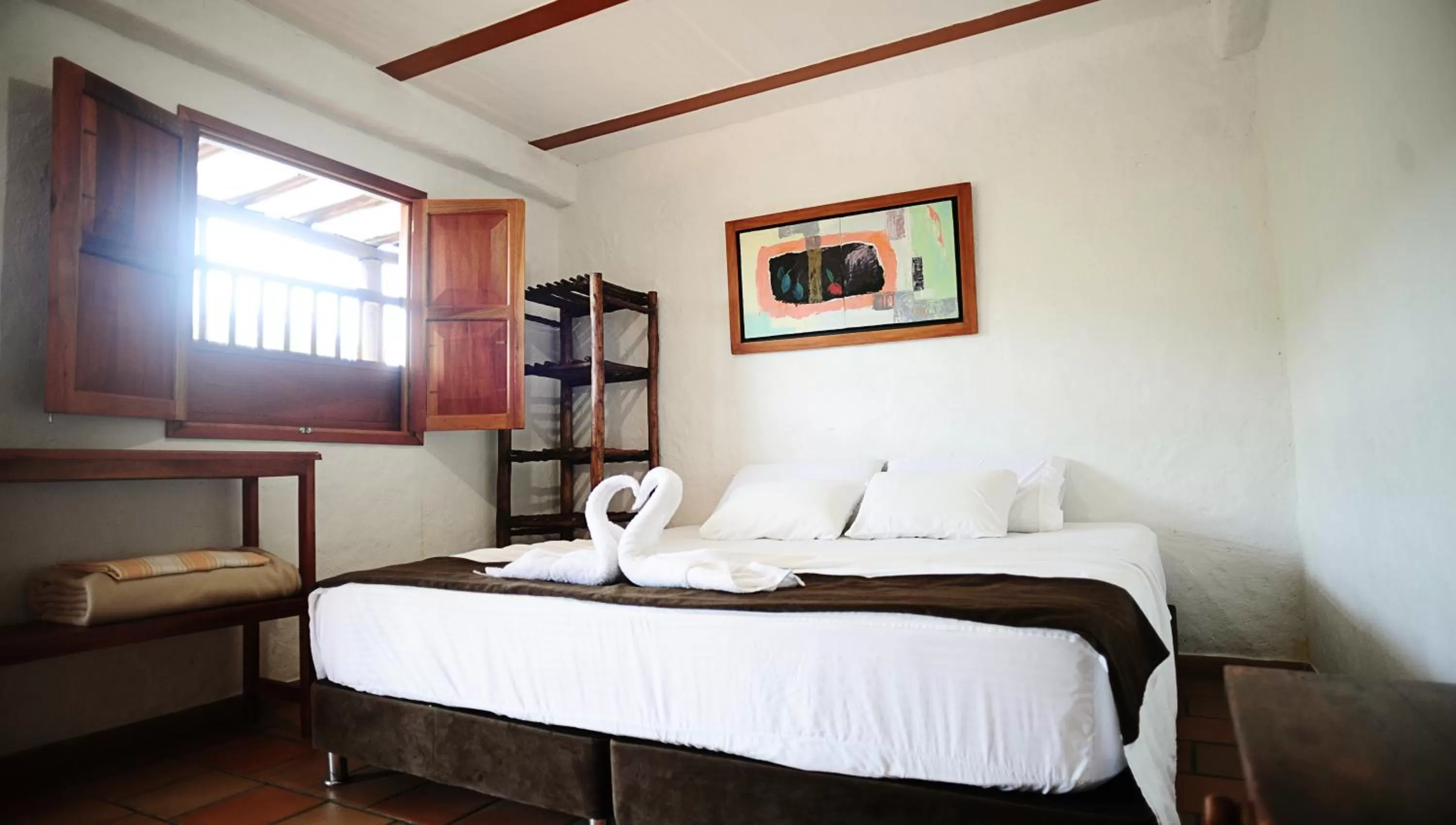 Bed in Hotel Terrazas de la Candelaria