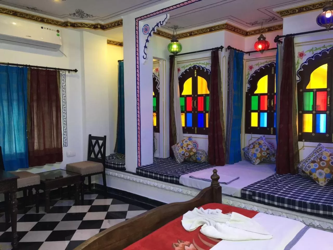 Photo of the whole room in Hotel Panorama Haveli
