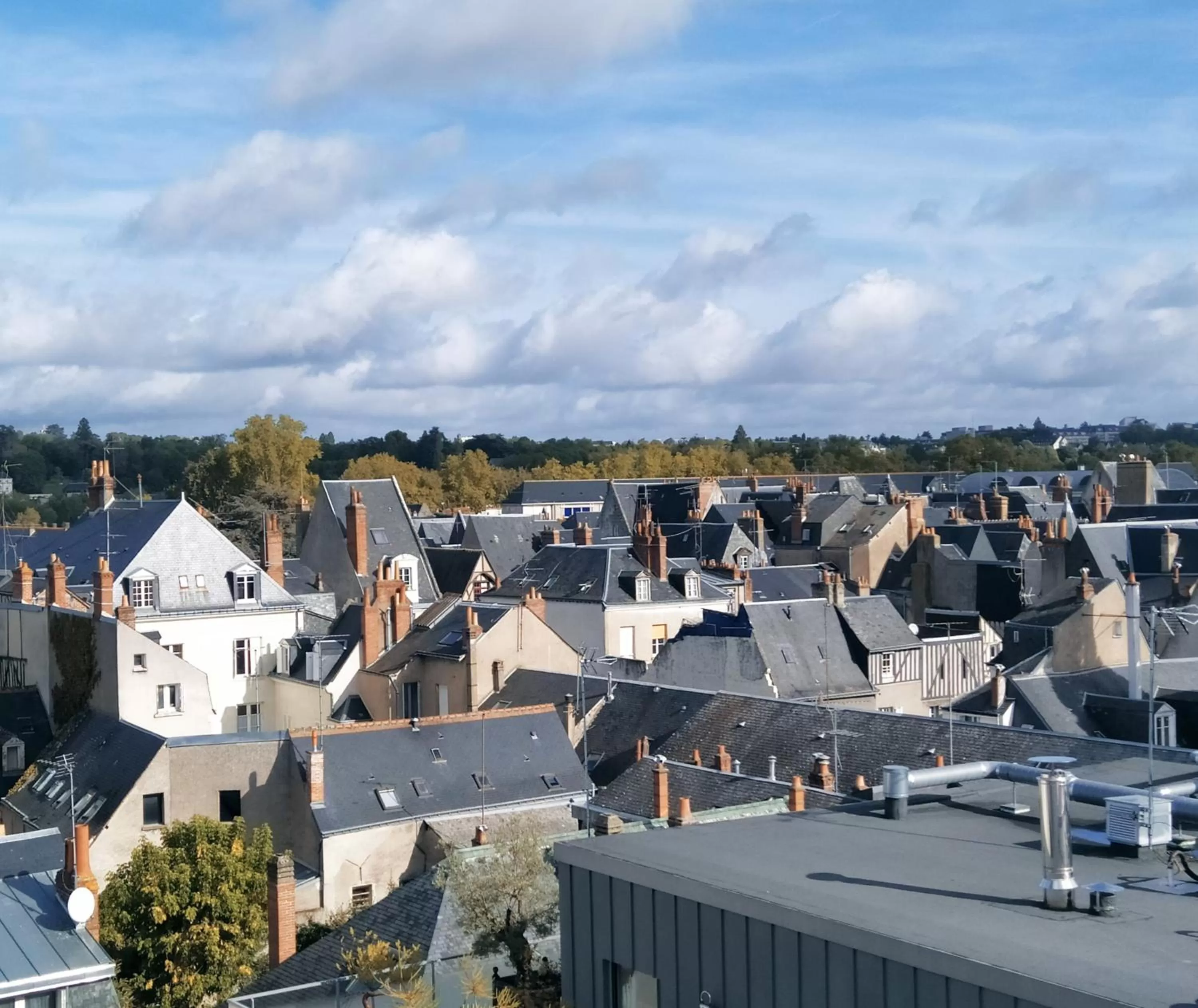 City view in Best Western Central Hotel