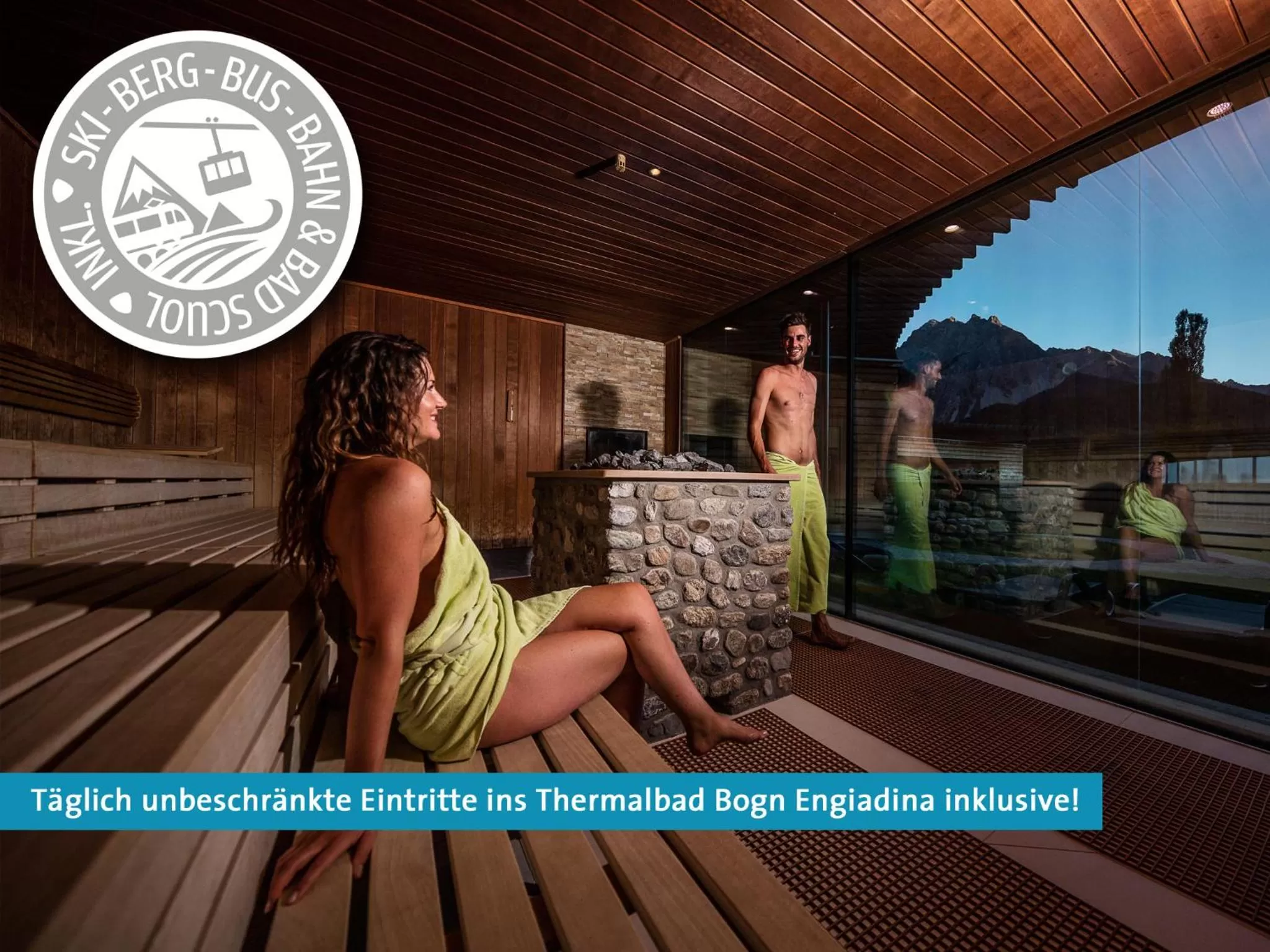 Spa and wellness centre/facilities in Hotel Belvedere Scuol