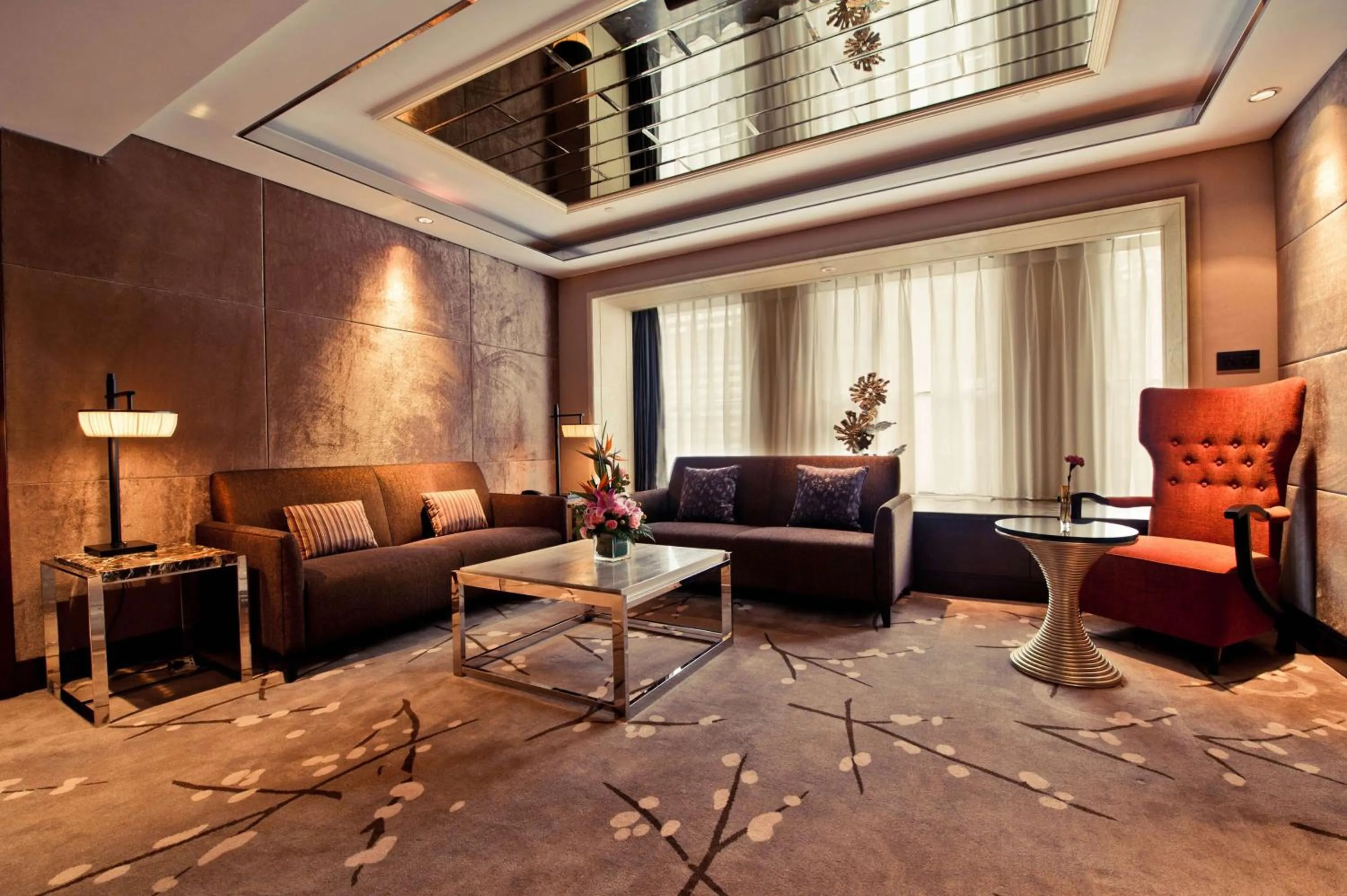 Living room in DoubleTree by Hilton Chongqing - Guanyinqiao railway station