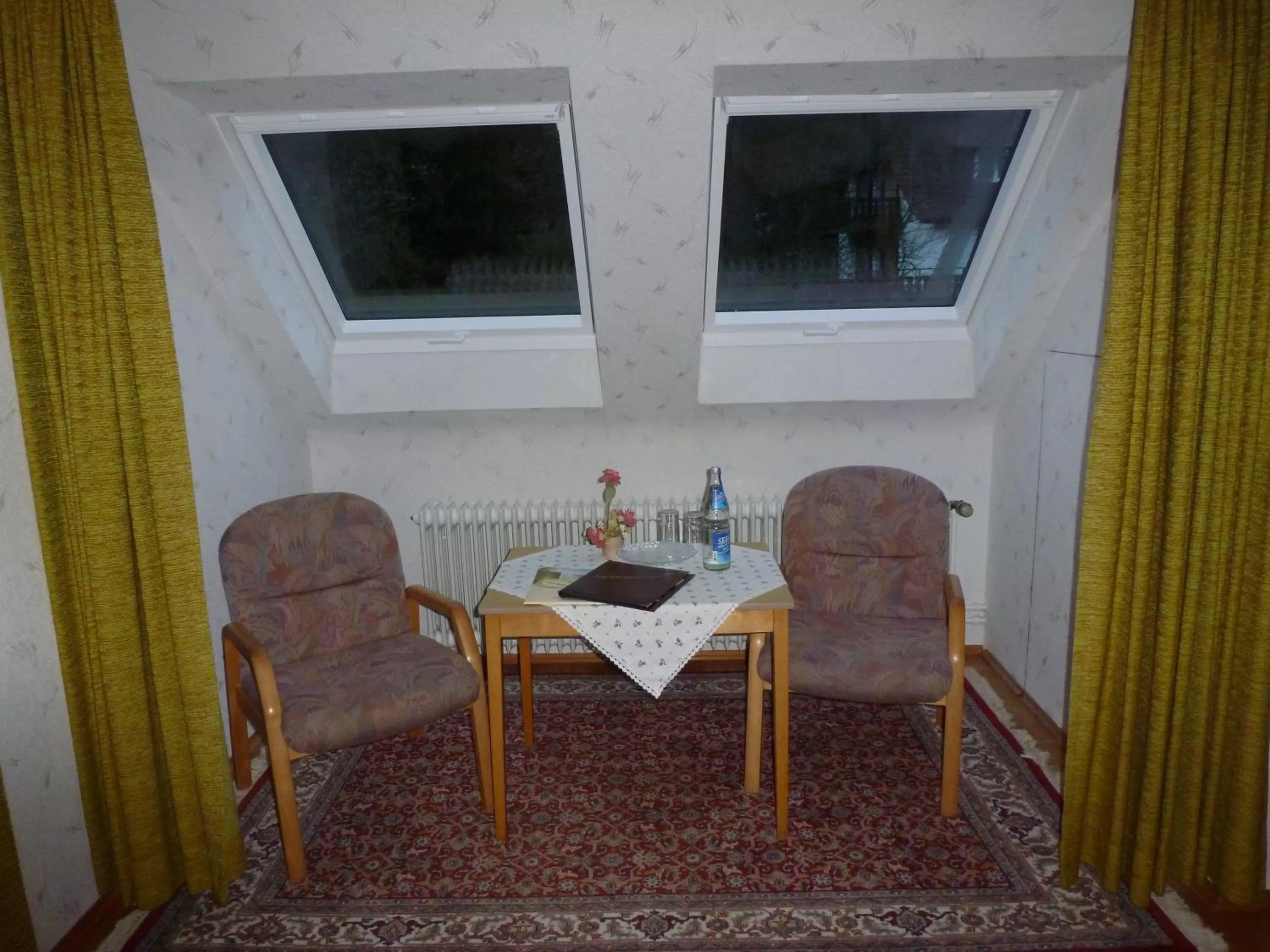 Seating area in Waldschlösschen