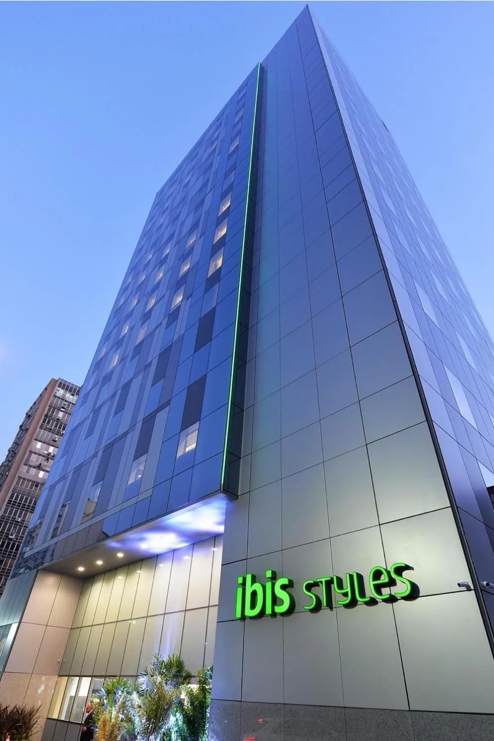 Facade/entrance in Ibis Styles SP Centro