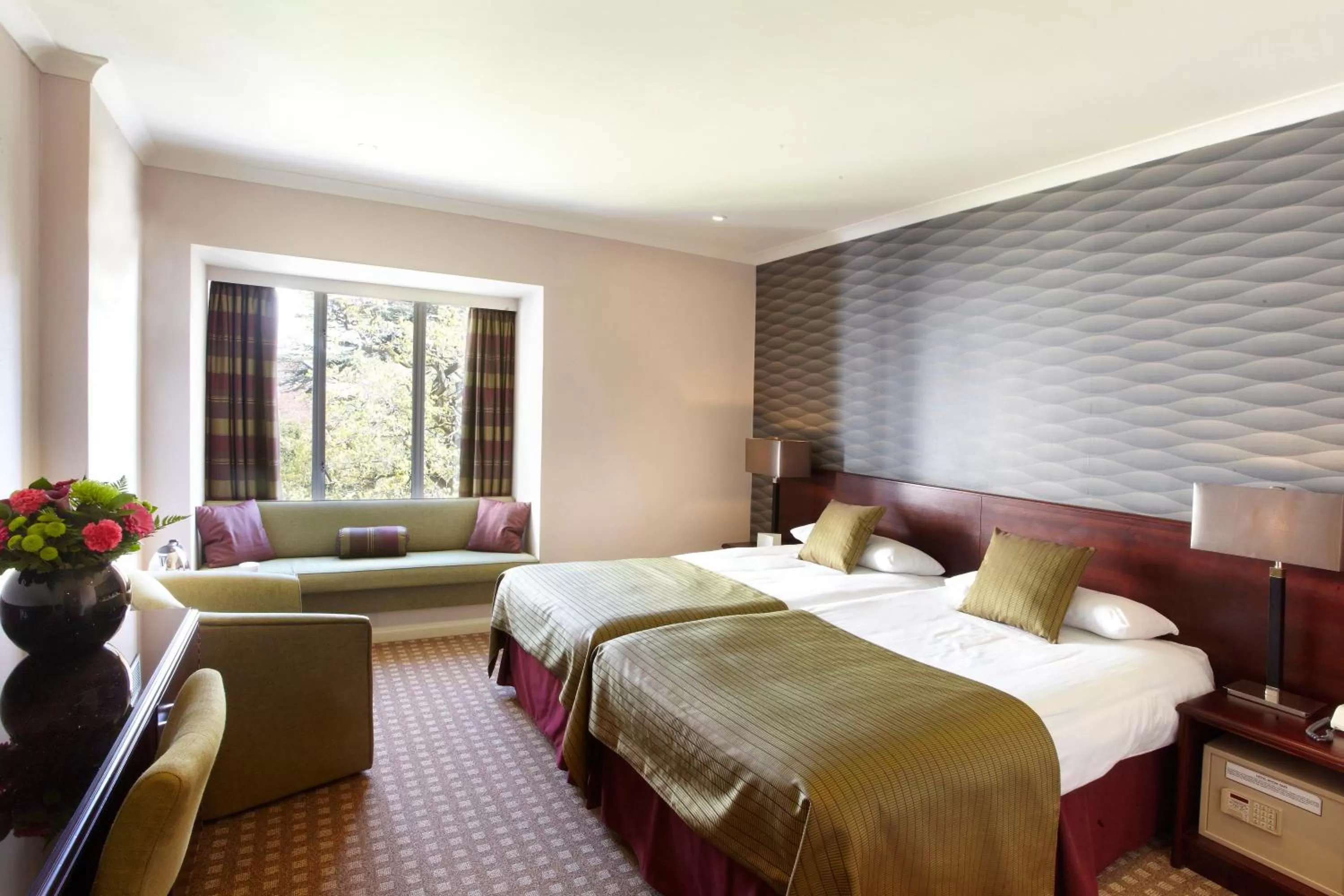 Bed in The Manor House At Celtic Manor
